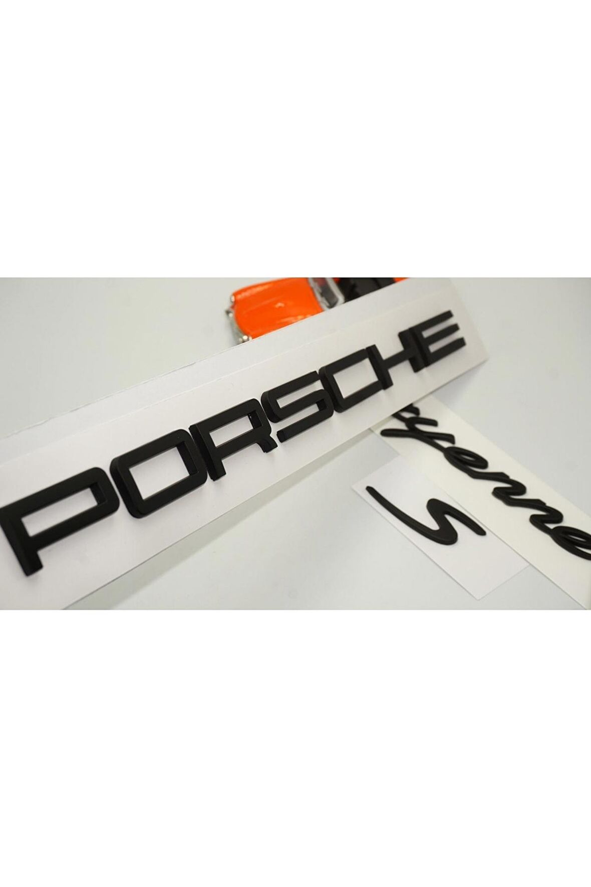 Porsche Cayenne S Uyumlu  Bagaj 3m 3d Abs Yazı Logo Amblem Seti