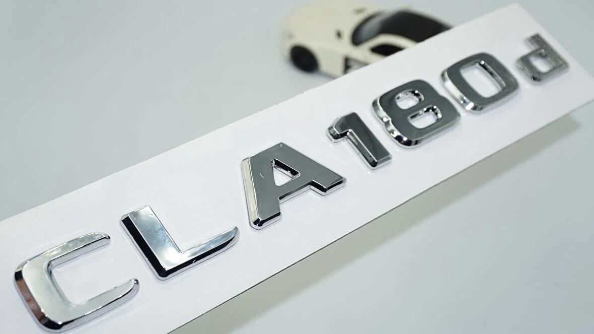 DK Tuning Benz CLA 180d Bagaj Krom ABS 3M 3D Yazı Logo