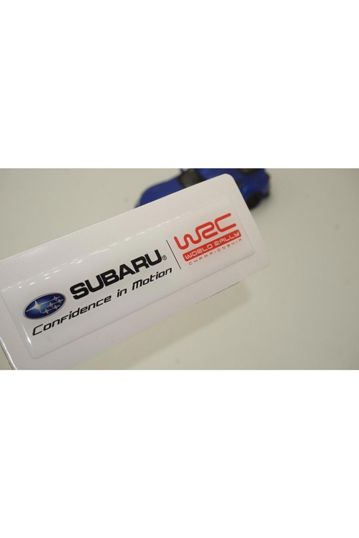 Subaru Wrc Logo Damla Silikon Plaka Logo Arma Amblem Yeni Stil