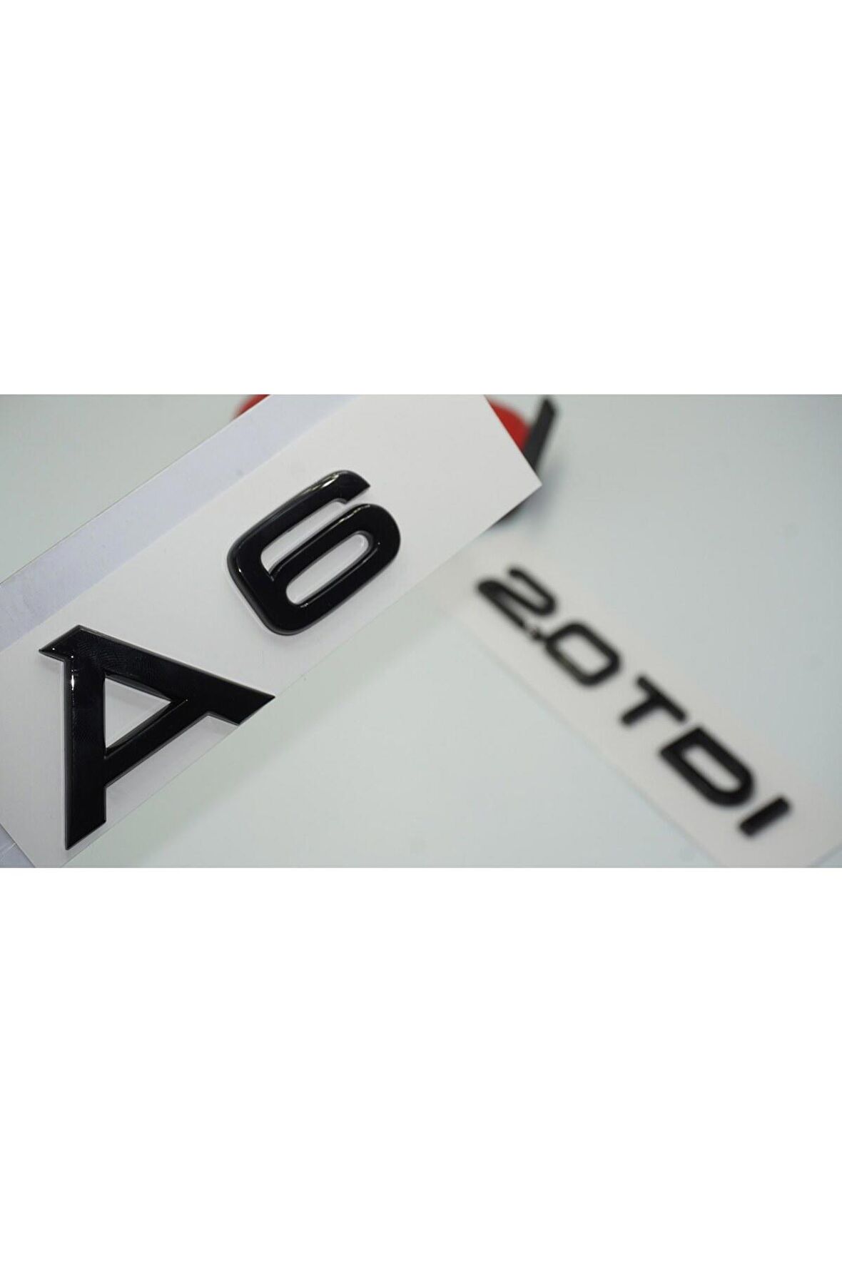 Audi A6 2.0 TDi Parlak Siyah ABS 3M 3D Bagaj Yazı Logo Ürün