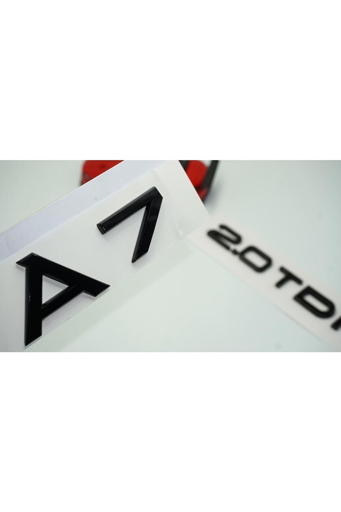 Audi A7 2.0 Tdi Parlak Siyah Abs 3m 3d Bagaj Yazı Logo Orjinal Ürün