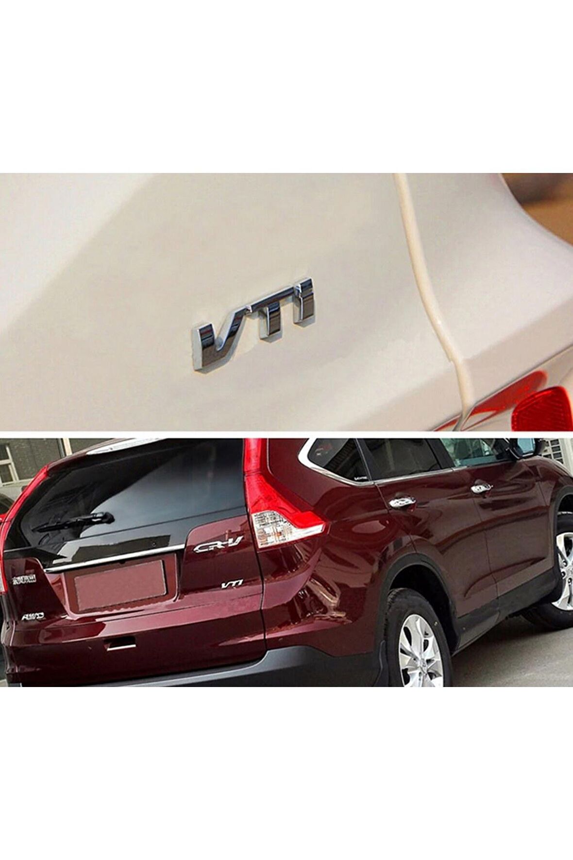 Dk Honda Vti Krom Metal Bagaj 3m 3d Yazı Logo Amblem