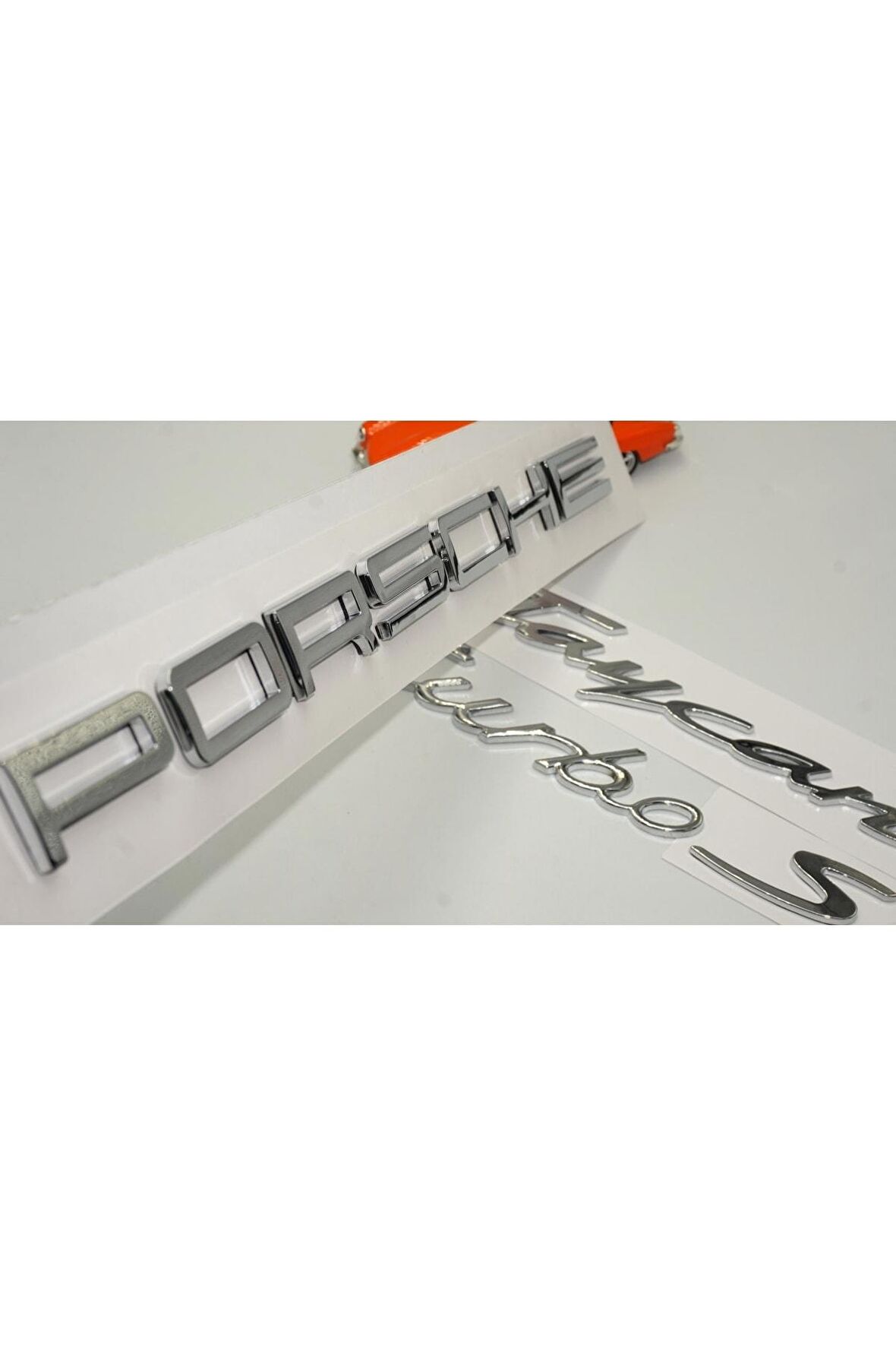 Porsche Taycan Turbo S Bagaj 3m 3d Abs Yazı Logo Amblem Seti Uyumlu