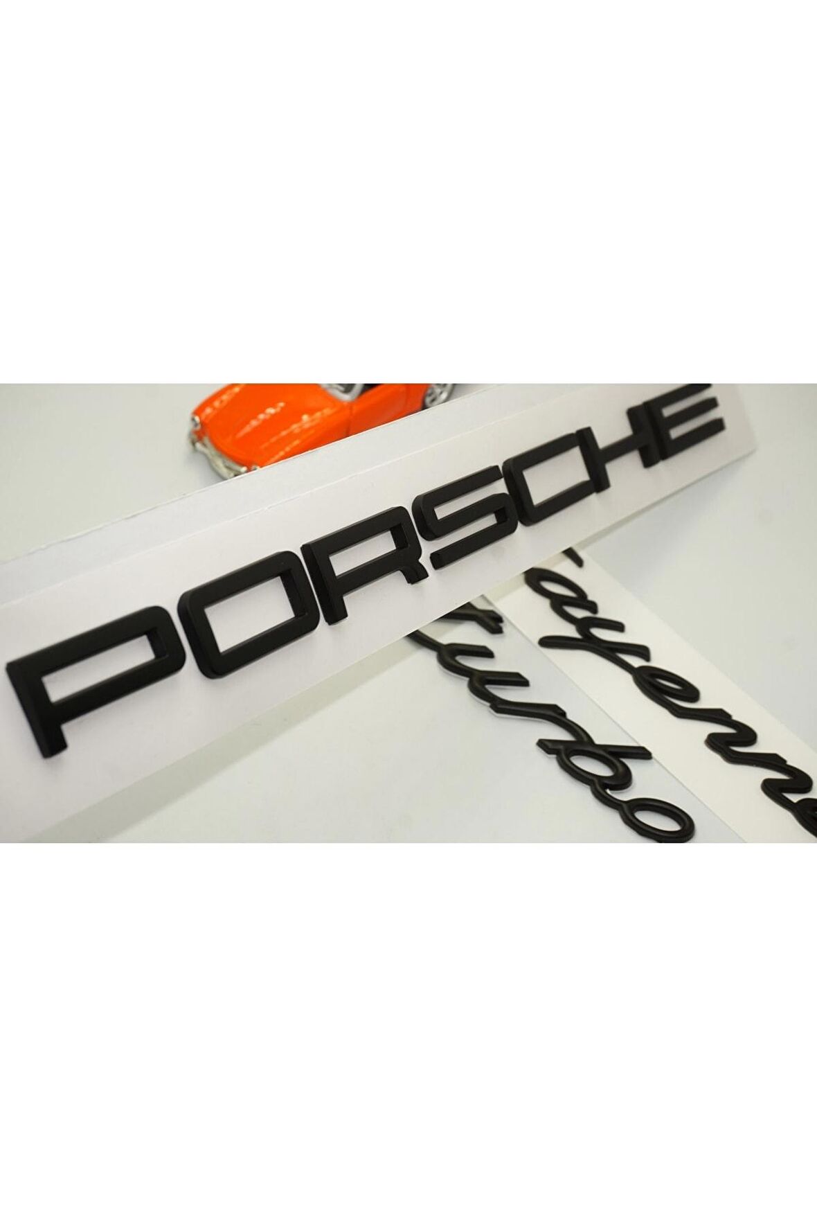 Porsche Cayenne Uyumlu Turbo Bagaj 3m 3d Abs Yazı Logo Amblem Seti