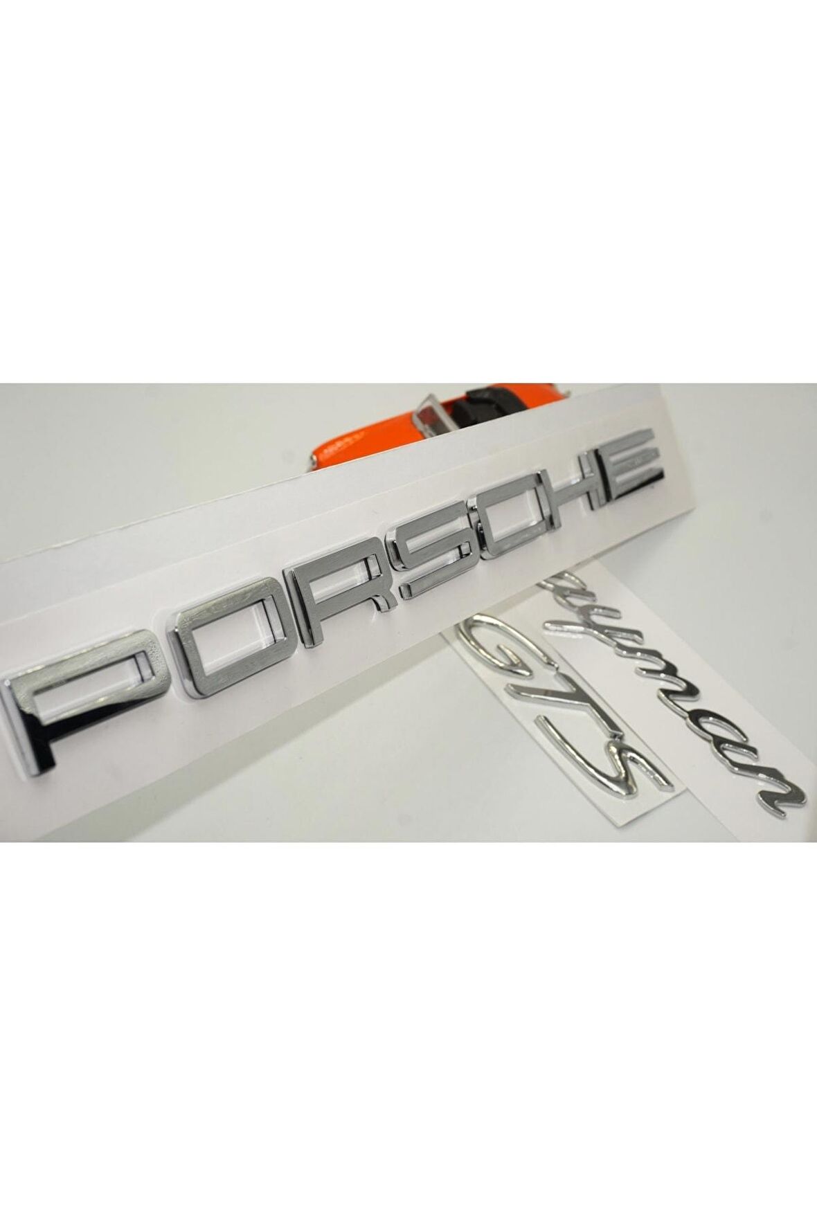 Porsche Cayman Gts Bagaj 3m 3d Abs Uyumlu Yazı Logo Amblem Seti