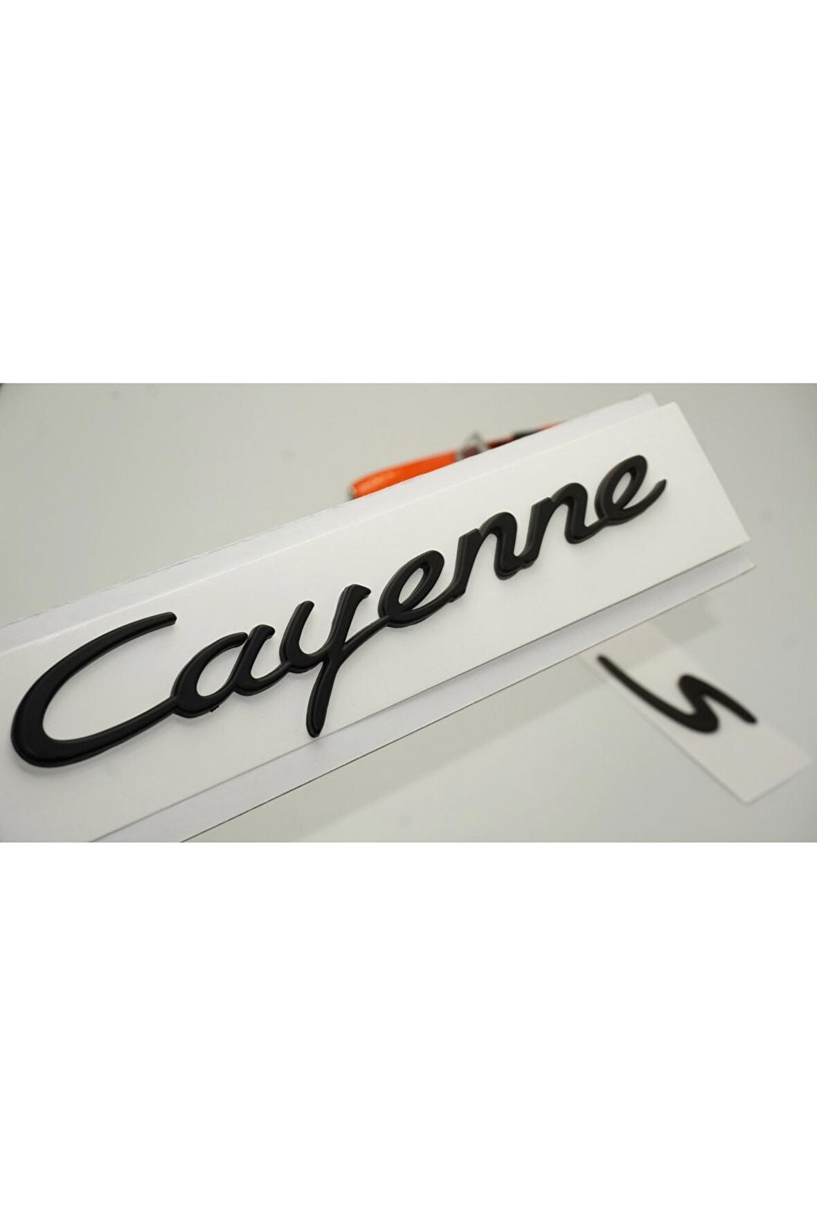 Porsche Cayenne S Uyumlu Bagaj 3m 3d Abs Yazı Logo Amblem Seti