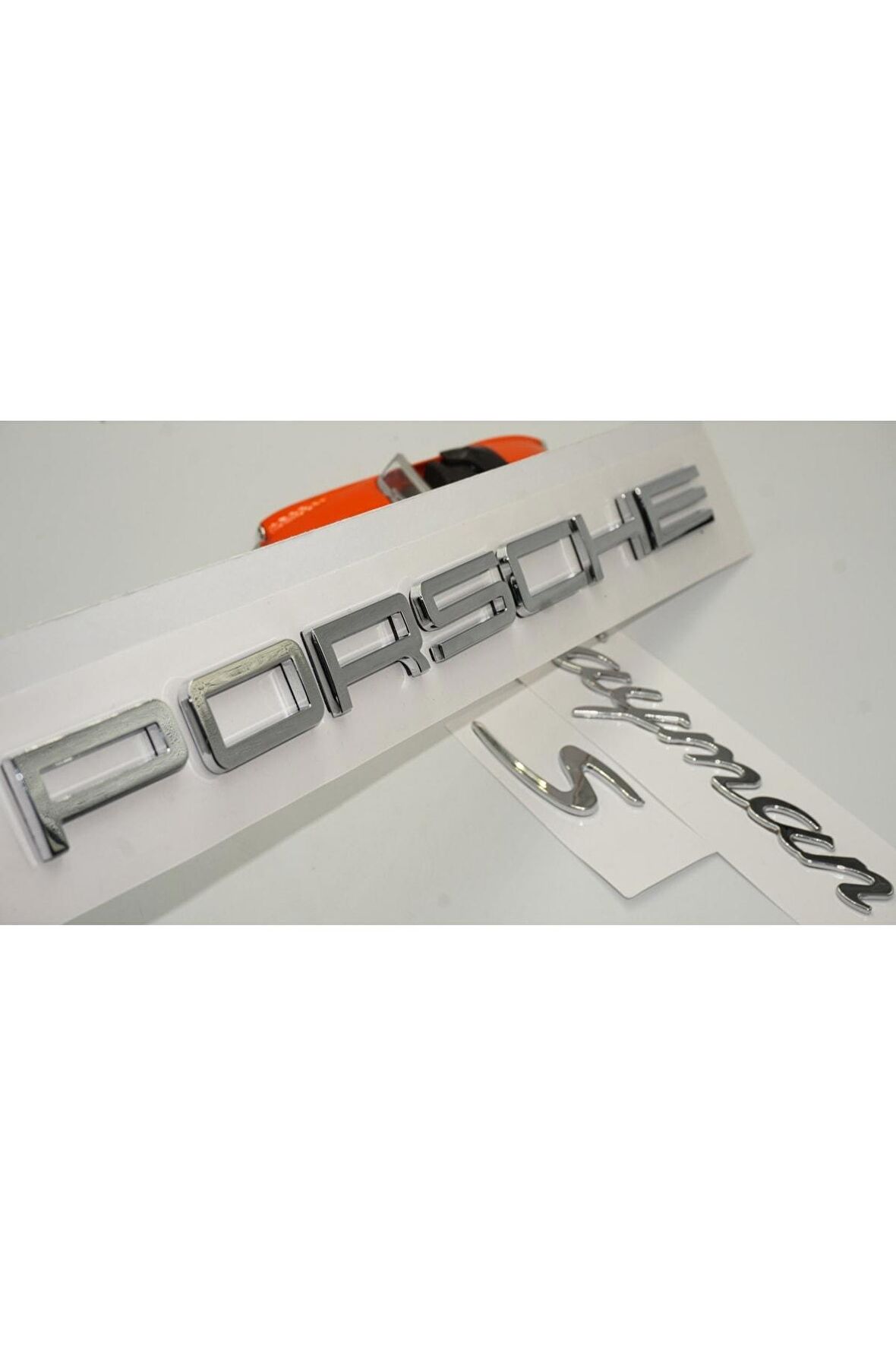 Porsche Cayman S Uyumlu Bagaj 3m 3d Abs Yazı Logo Amblem Seti