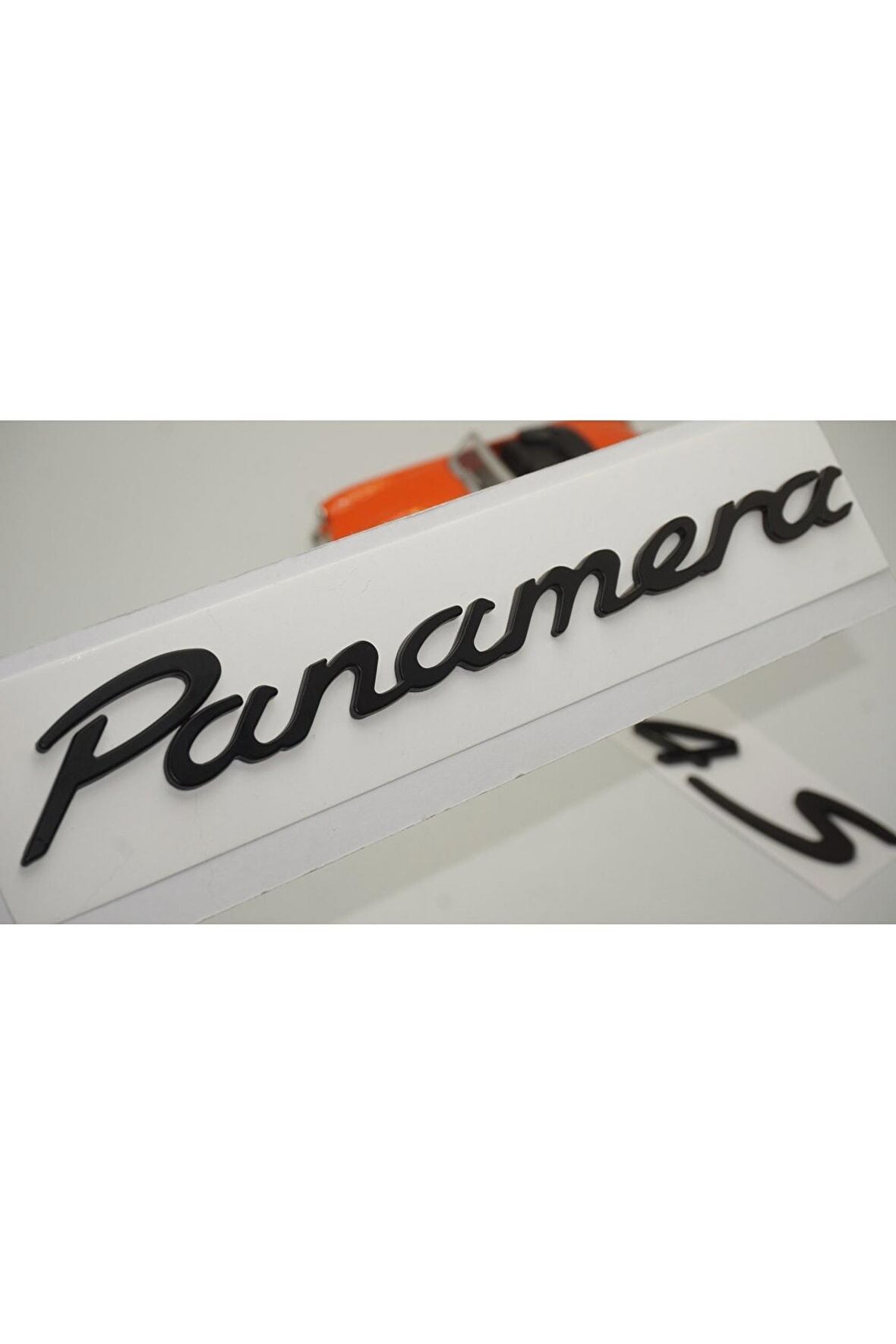 Porsche Panamera 4s Uyumlu Bagaj 3m 3d Abs Yazı Logo Amblem Seti