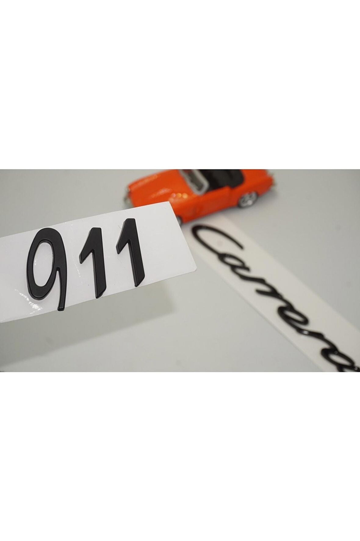 Porsche 911 Carrera Bagaj 3m 3d Abs Yazı Logo Amblem Seti