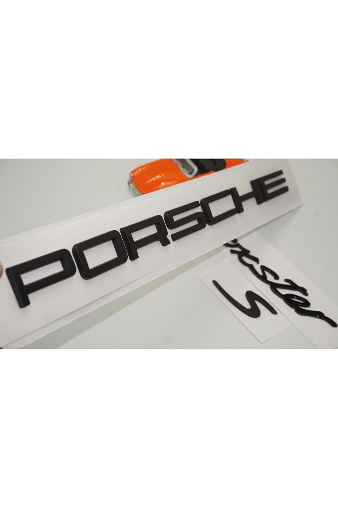 Porsche Boxster S Bagaj 3m 3d Abs Yazı Logo Amblem Seti