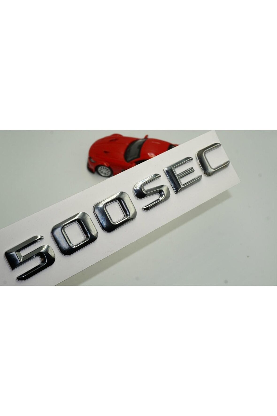Benz 500 Sec Bagaj Krom Metal 3m 3d Yazı Logo