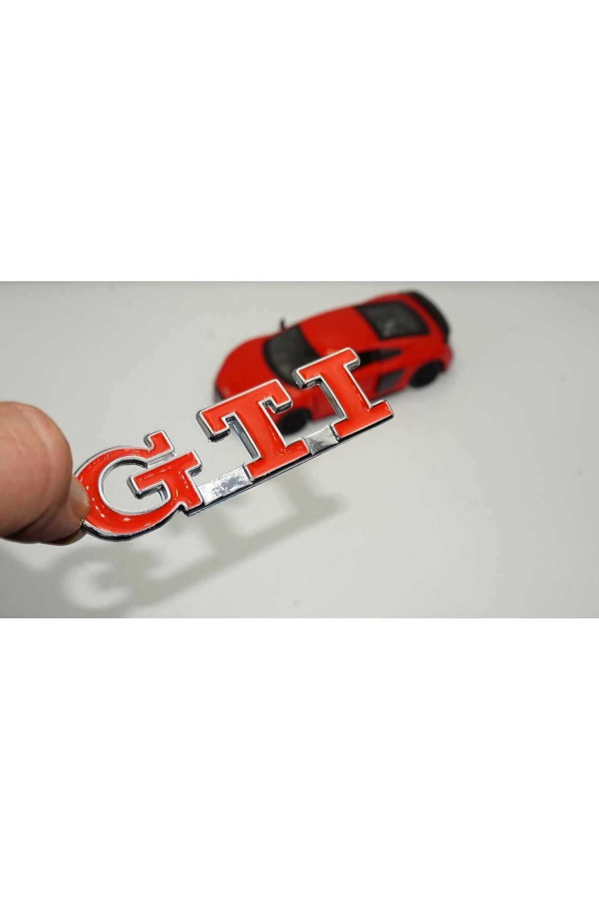 Volkswagen Vw Gti Krom Metal Bagaj Logo