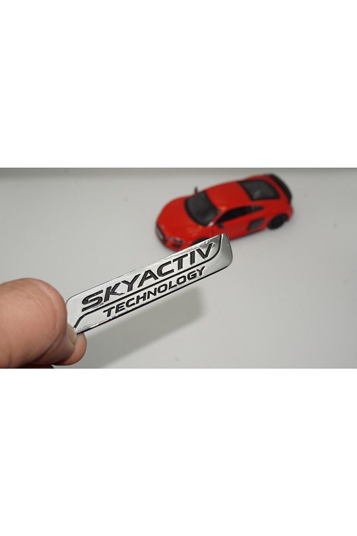 Mazda 2 3 6 Cx-5 Mx-5 Skyactiv Bagaj Krom Metal Logo Amblem
