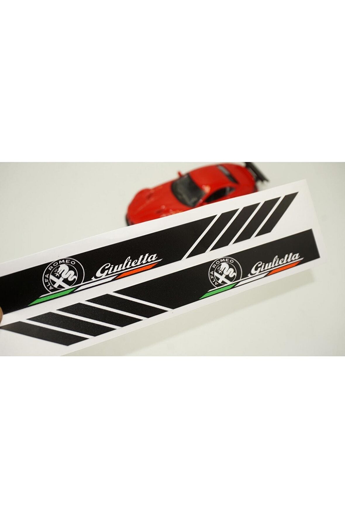 Alfa Romeo Guiletta Uyumlu Yan Aynalar Selefon Kaplama Sticker Seti