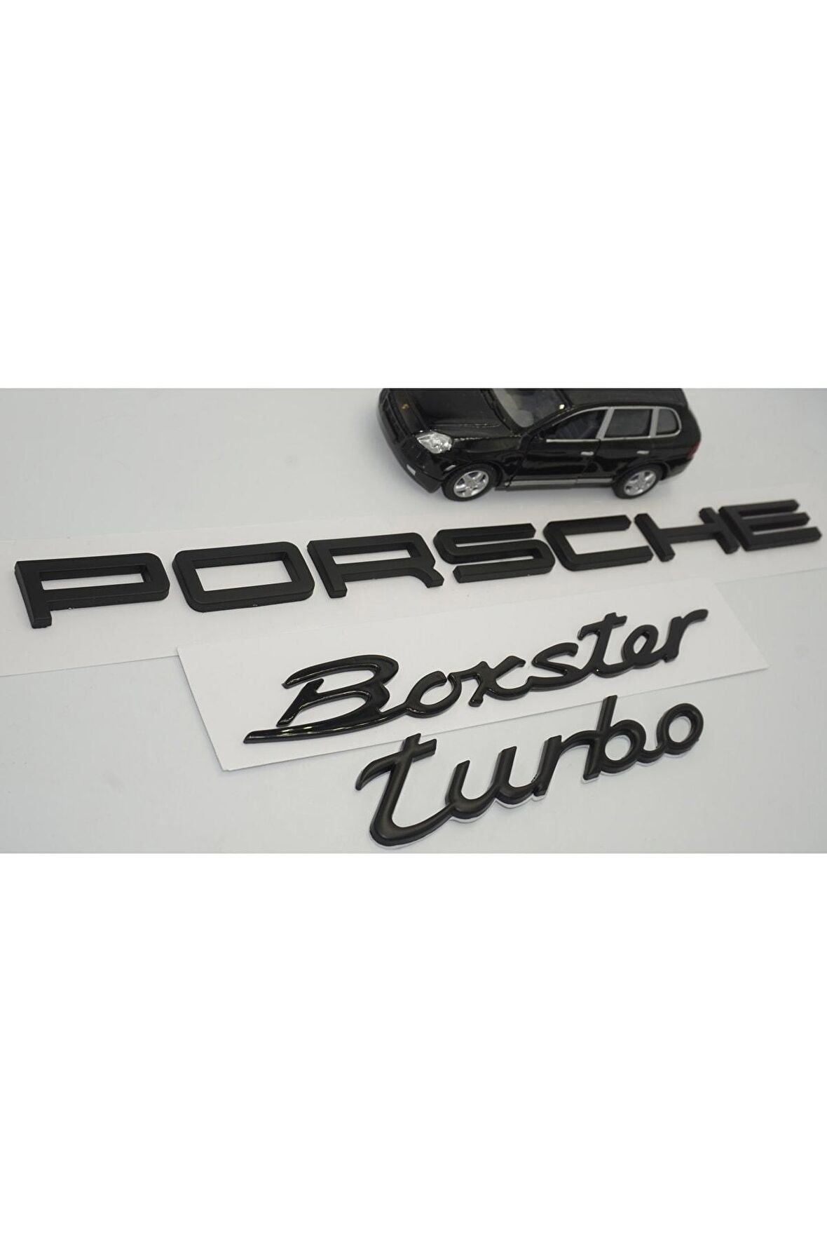 Porsche Boxster TurboUyumlu  Bagaj 3m 3d Abs Yazı Logo Amblem Seti