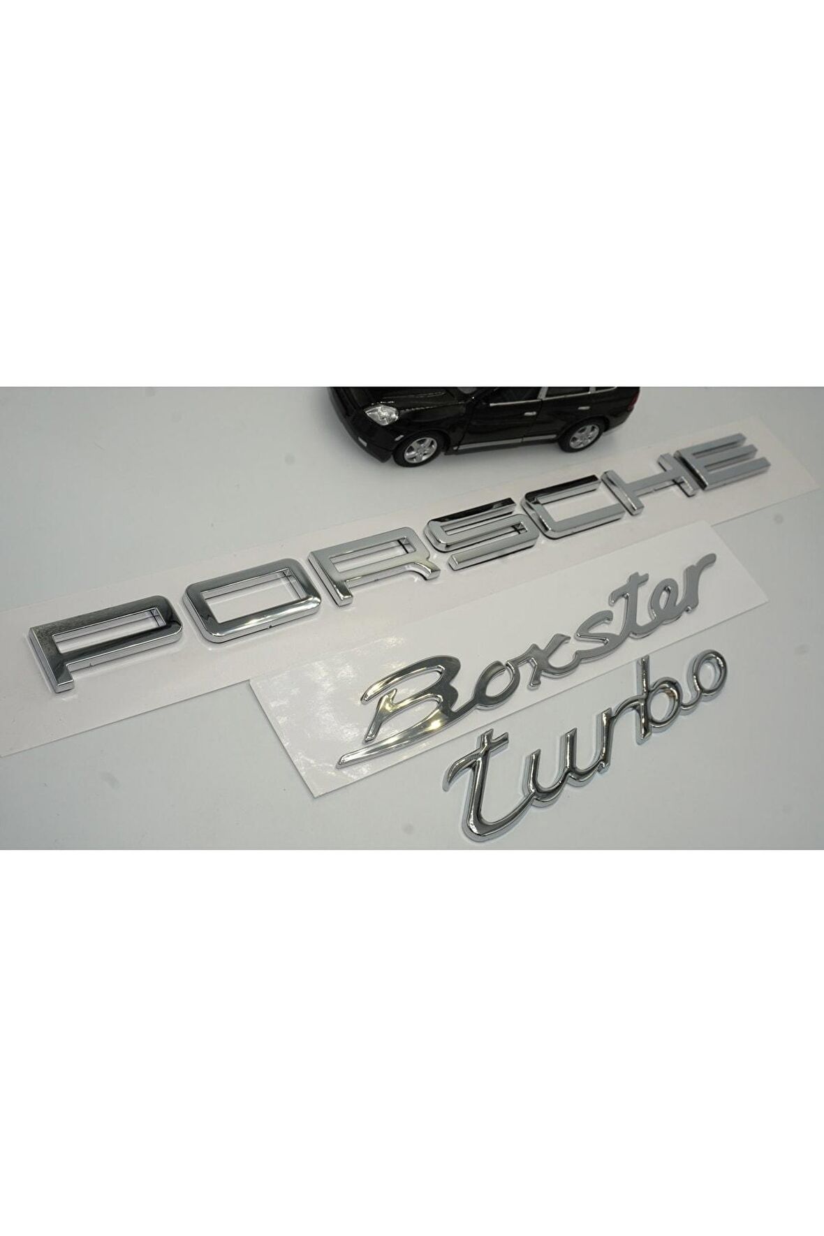 Porsche Boxster Turbo Bagaj 3m 3d Abs Yazı Logo Amblem Seti