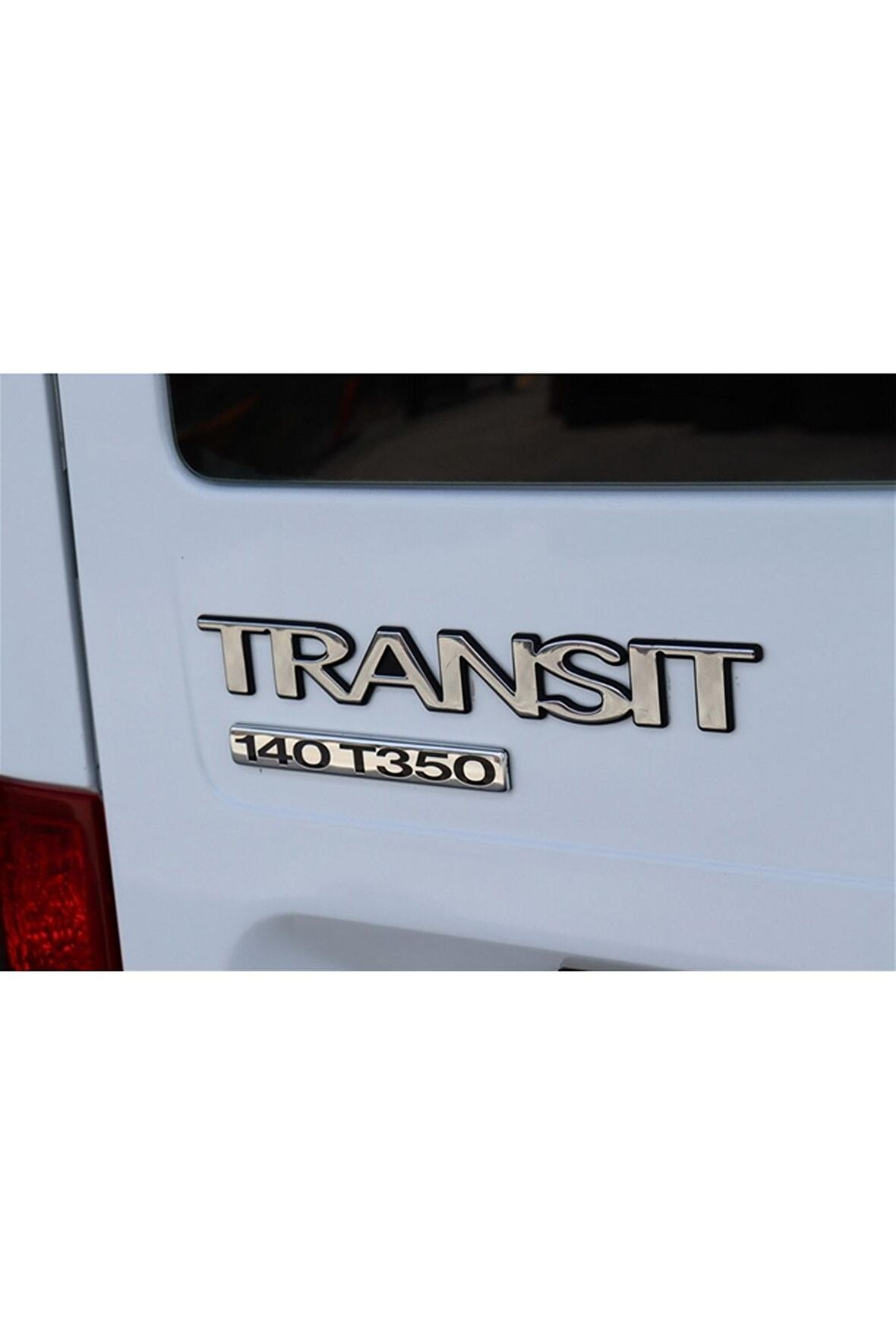 Ford Transit 2010 3m 3d Parlak Krom Abs Bagaj Yazı Logo Amblem