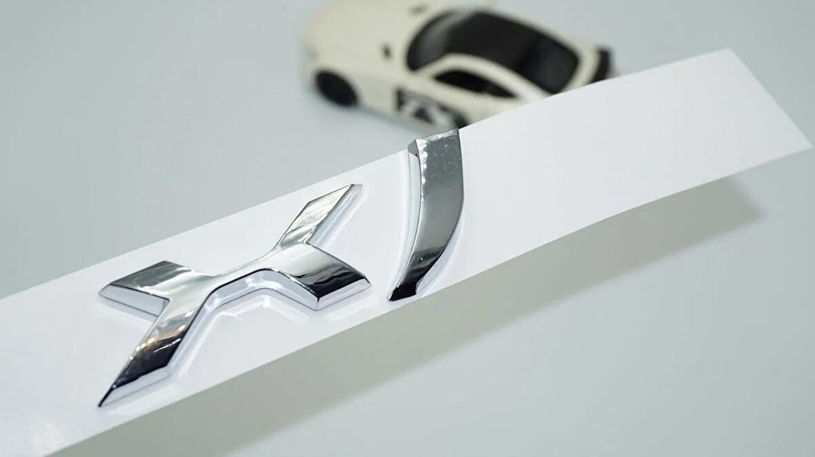 Dk Tuning Xj Bagaj 3m 3d Krom Logo Amblem Jaguar İle Uyumlu