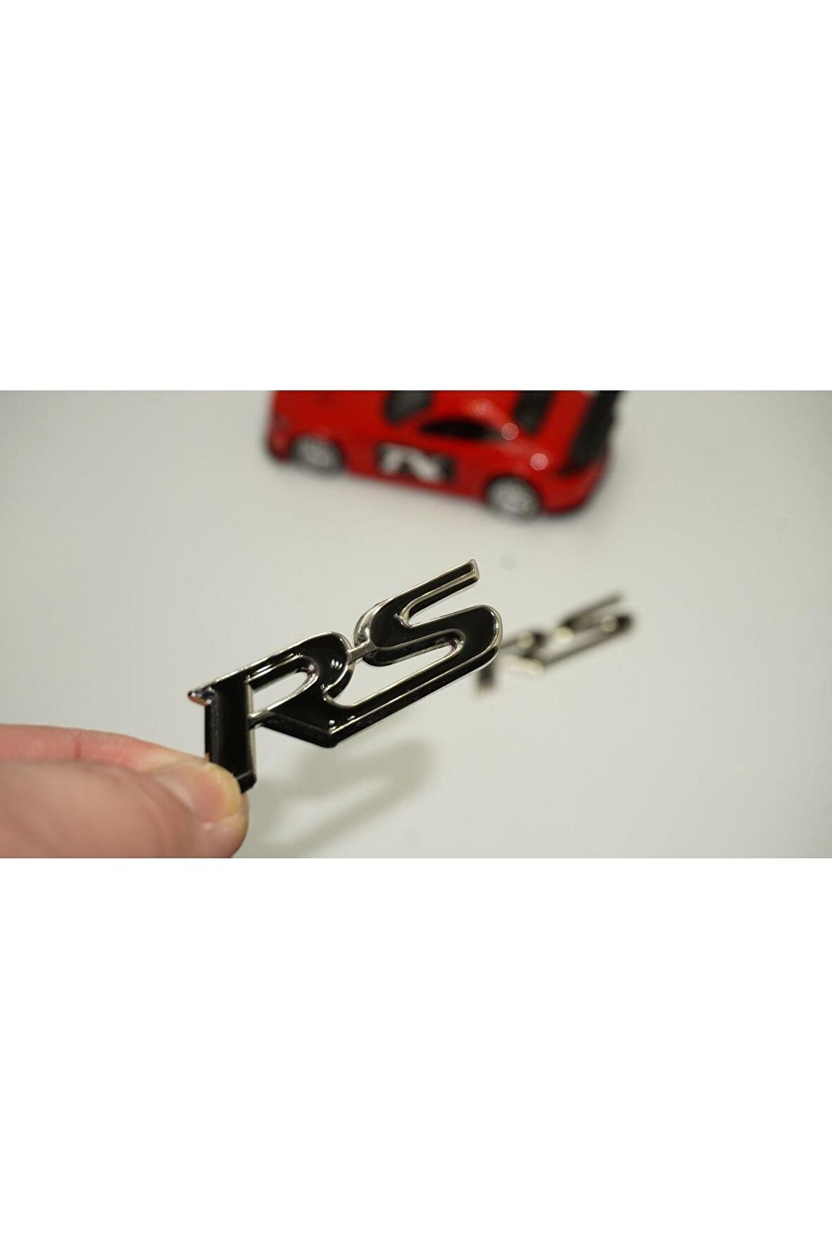 Renault Rs Çamurluk Yanı Logo Krom Metal Amblem Arma Seti