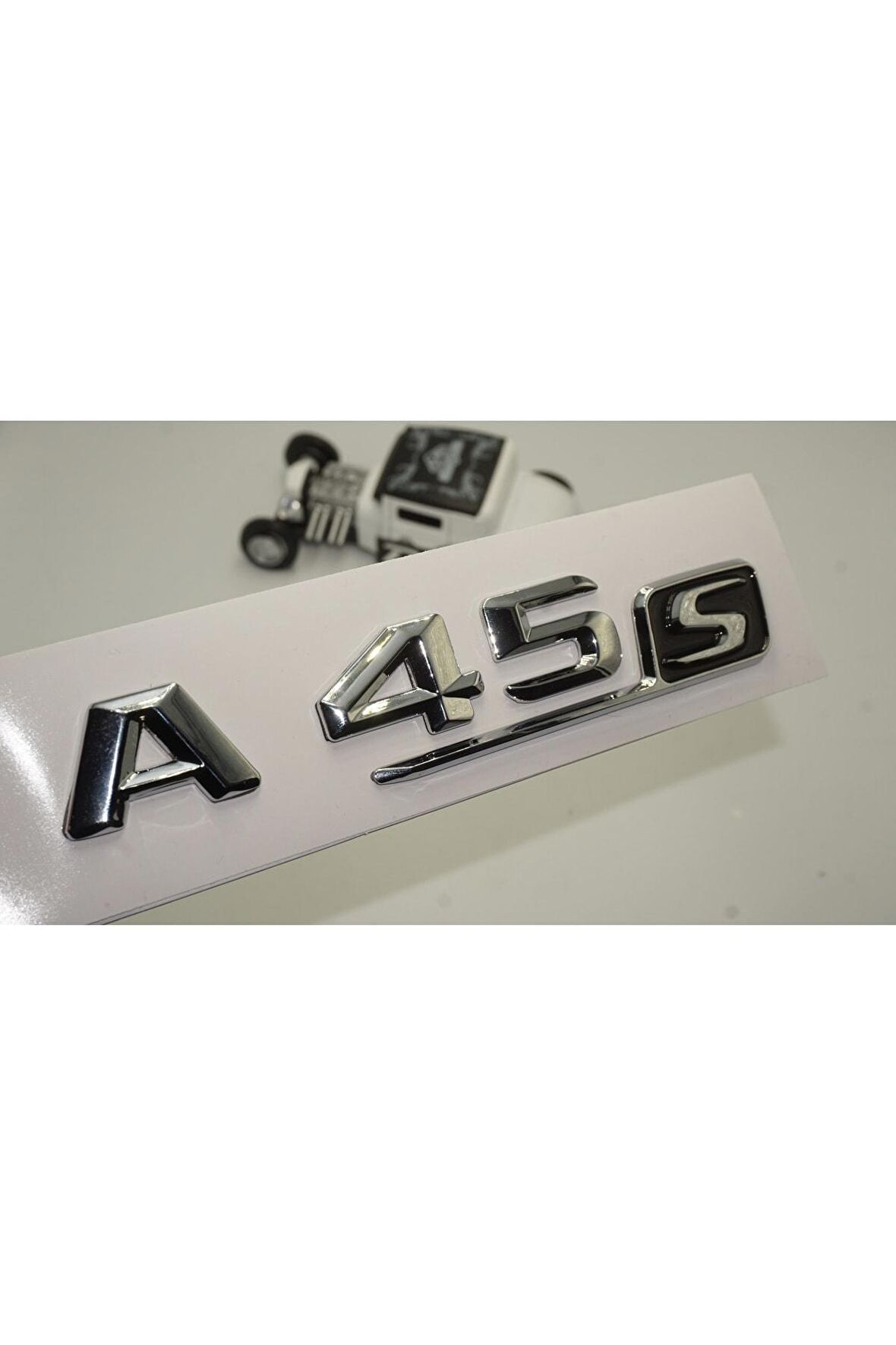 A45 S Bagaj Krom Metal 3m 3d Yazı Logo