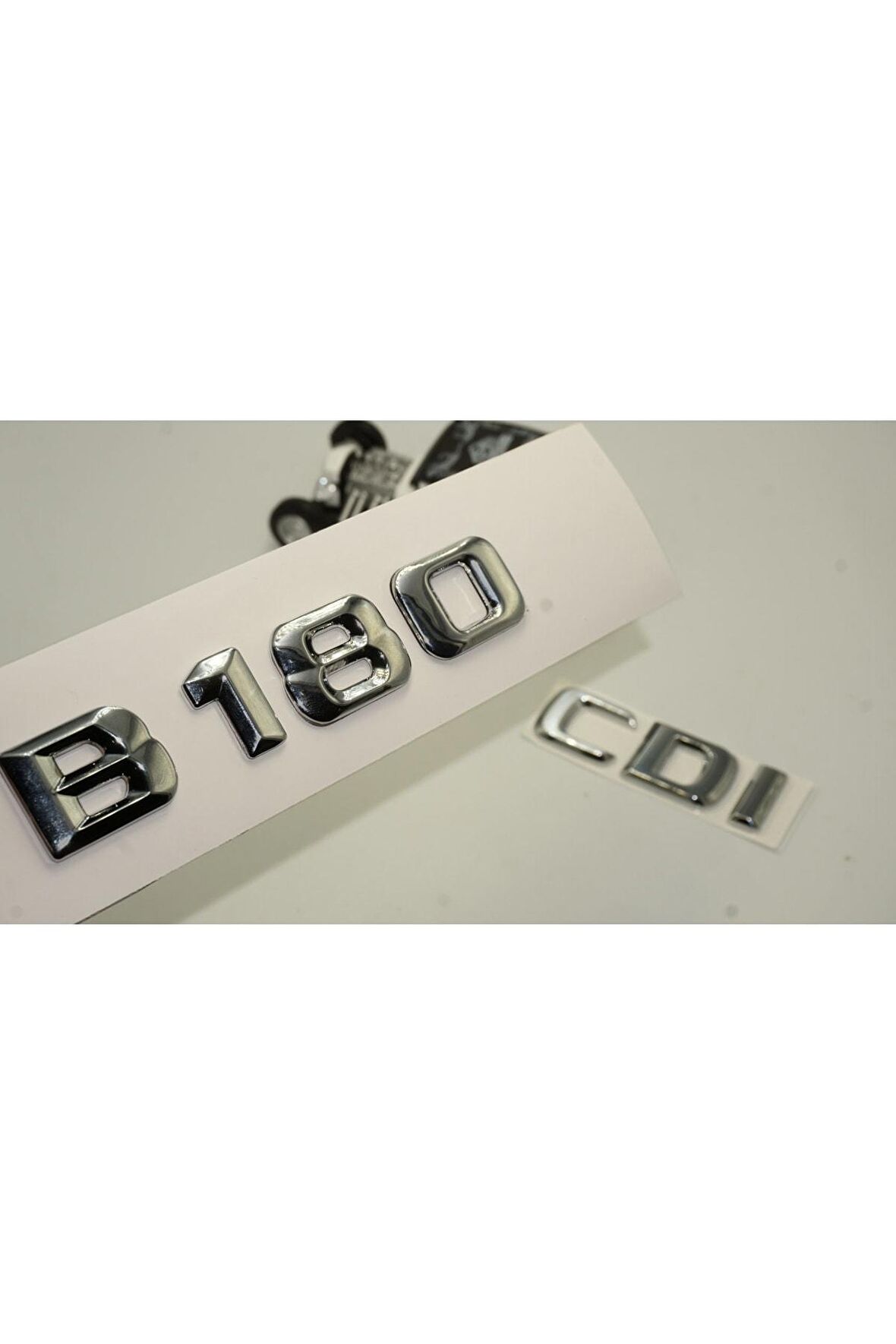 Benz B 180 Cdi Bagaj Krom Metal 3m 3d Yazı Logo