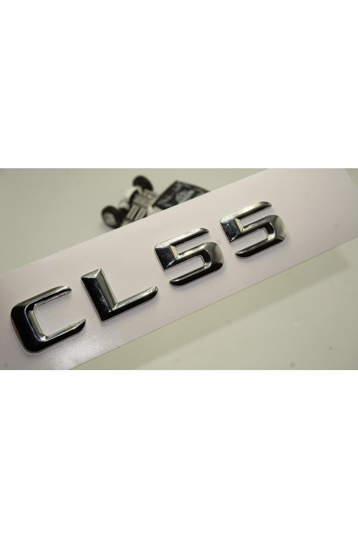 Benz Cl55 Bagaj Krom Metal 3m 3d Yazı Logo