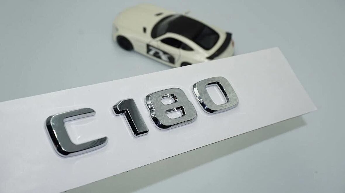 DK Tuning Benz C180 Bagaj Krom ABS 3M 3D Yazı Logo