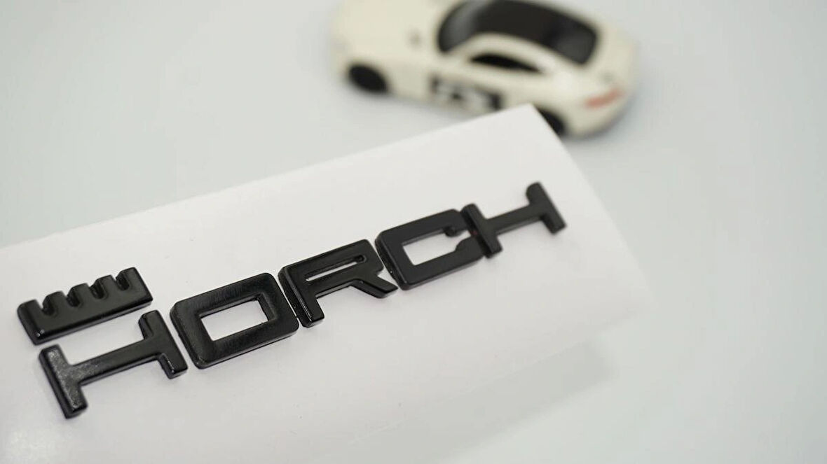 DK Tuning A8 D5 Horch Bagaj Siyah 3M Yazı Logo Audi İle Uyumlu