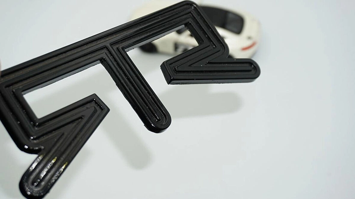 DK Tuning Mustang RTR Bagaj Siyah Logo Arma Ford İle Uyumlu