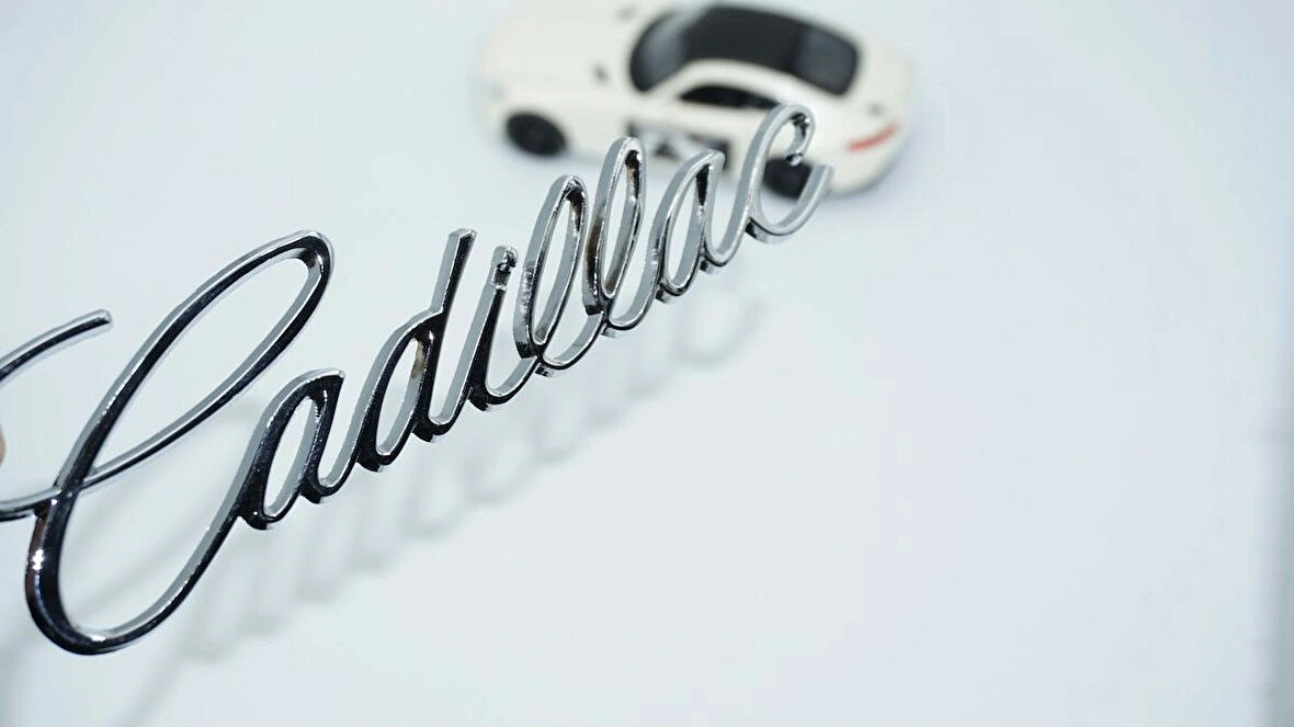 DK Tuning Cadillac Krom Metal Bagaj 3M 3D Logo Amblem