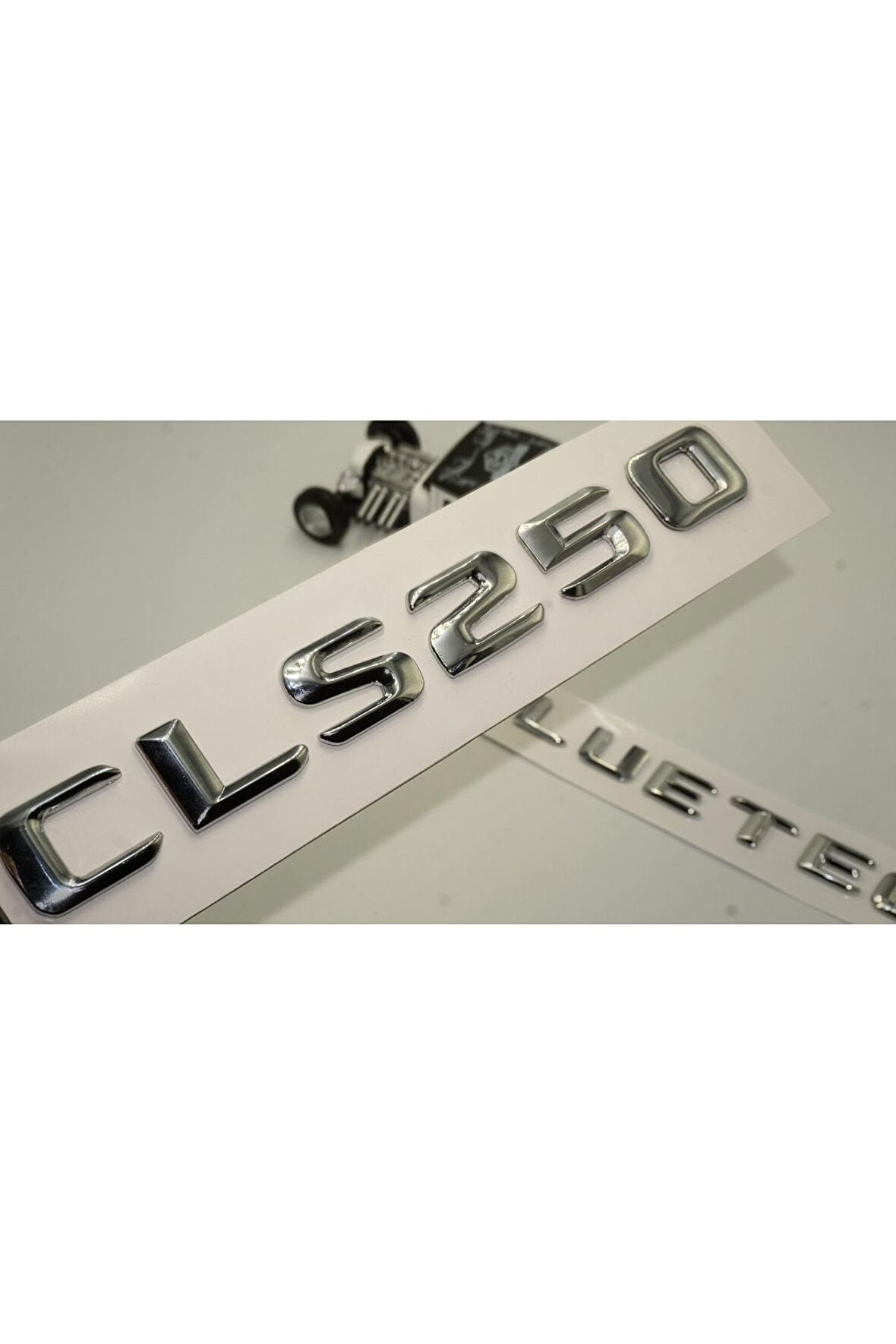 Benz Cls 250 Bluetec Bagaj Krom Metal 3m 3d Yazı Logo