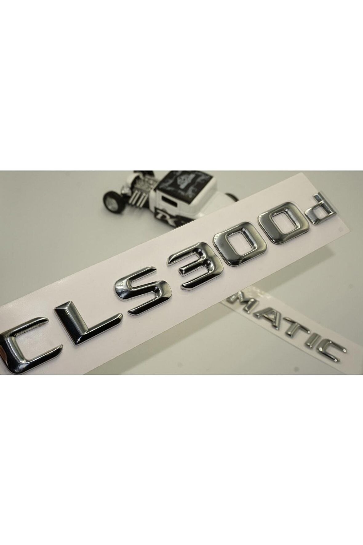 Benz Cls 300d 4matic Bagaj Krom Metal 3m 3d Yazı Logo