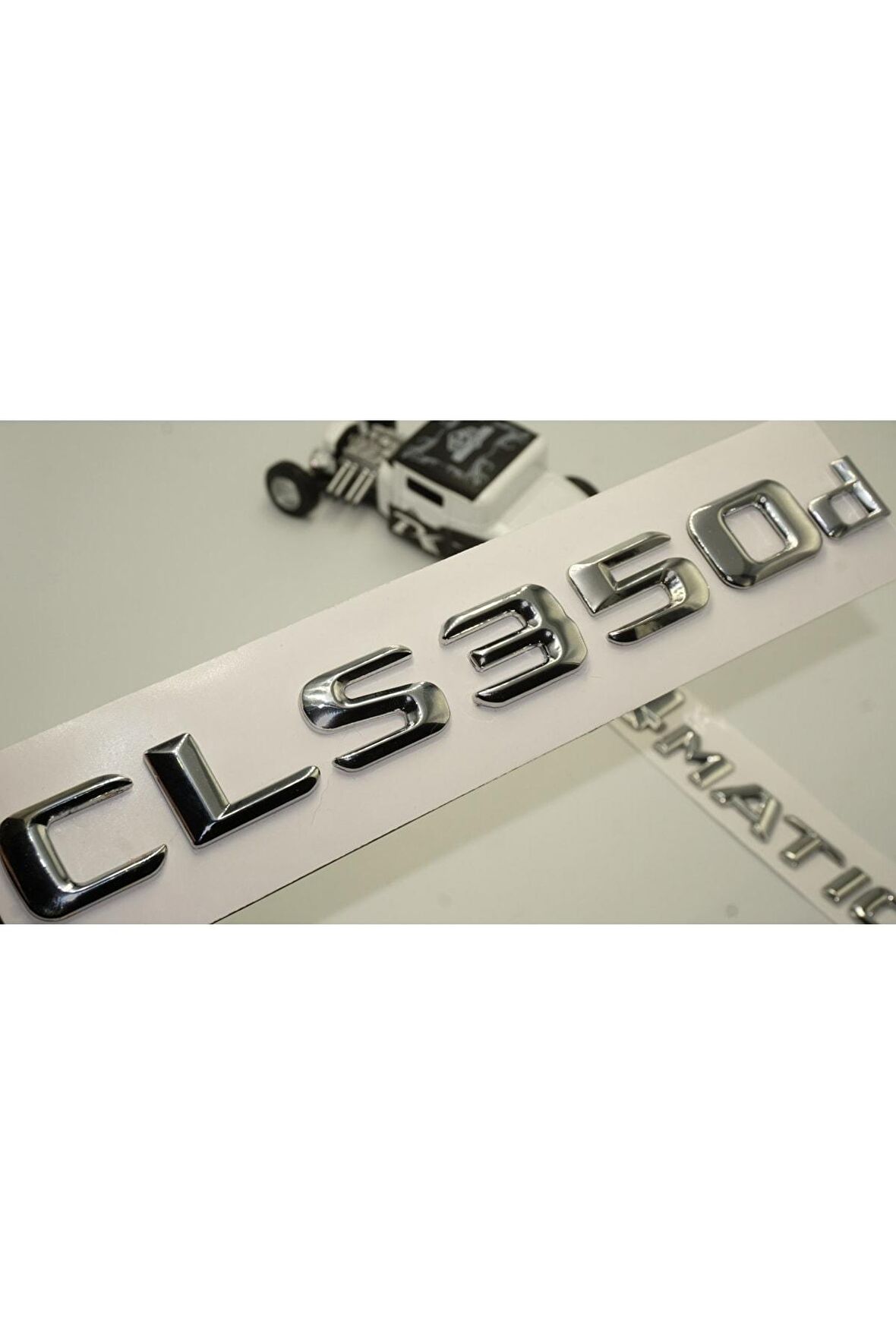 Benz Cls 350d 4matic Bagaj Krom Metal 3m 3d Yazı Logo