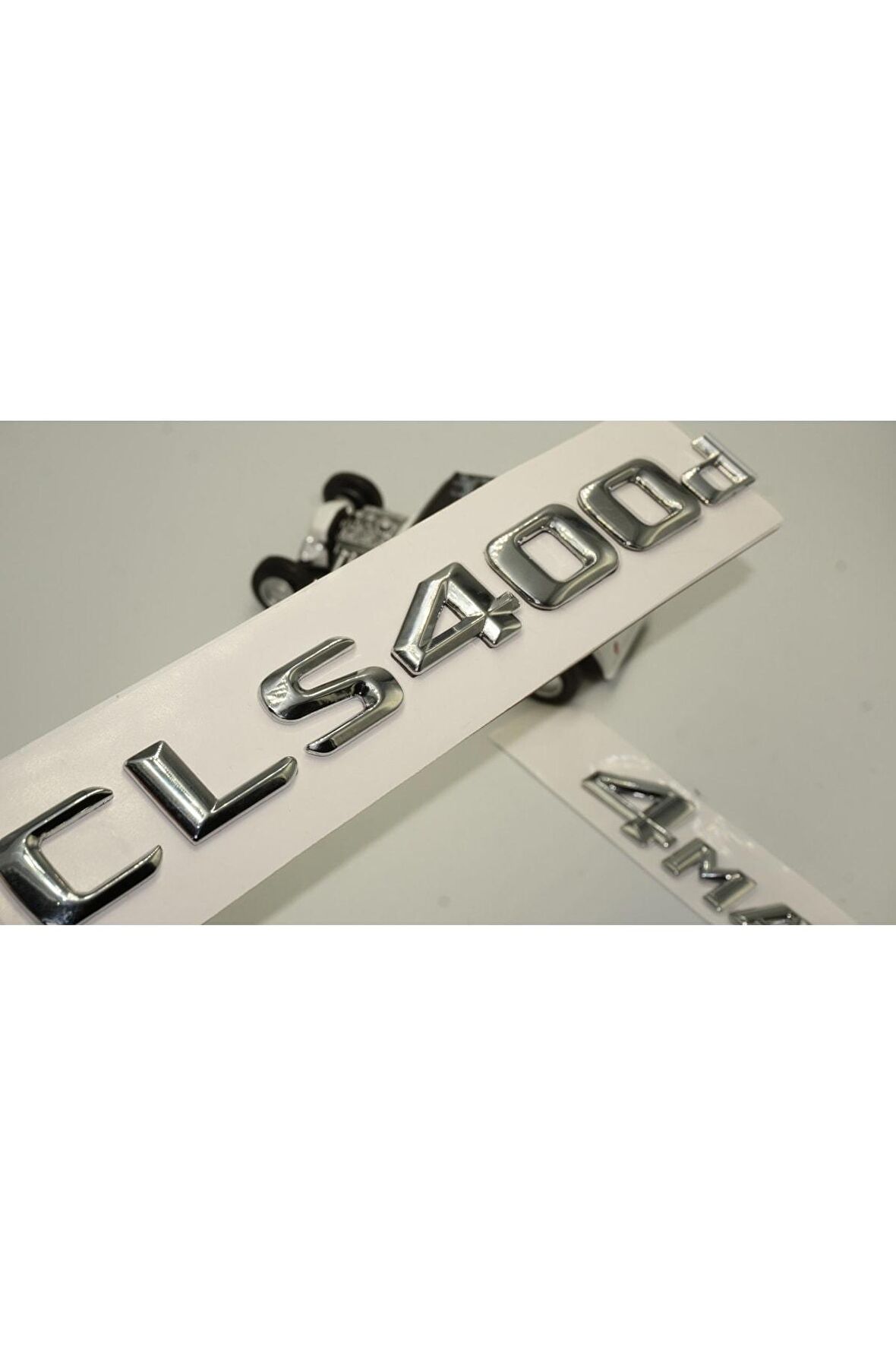 Benz Cls 400d 4matic Bagaj Krom Metal 3m 3d Yazı Logo