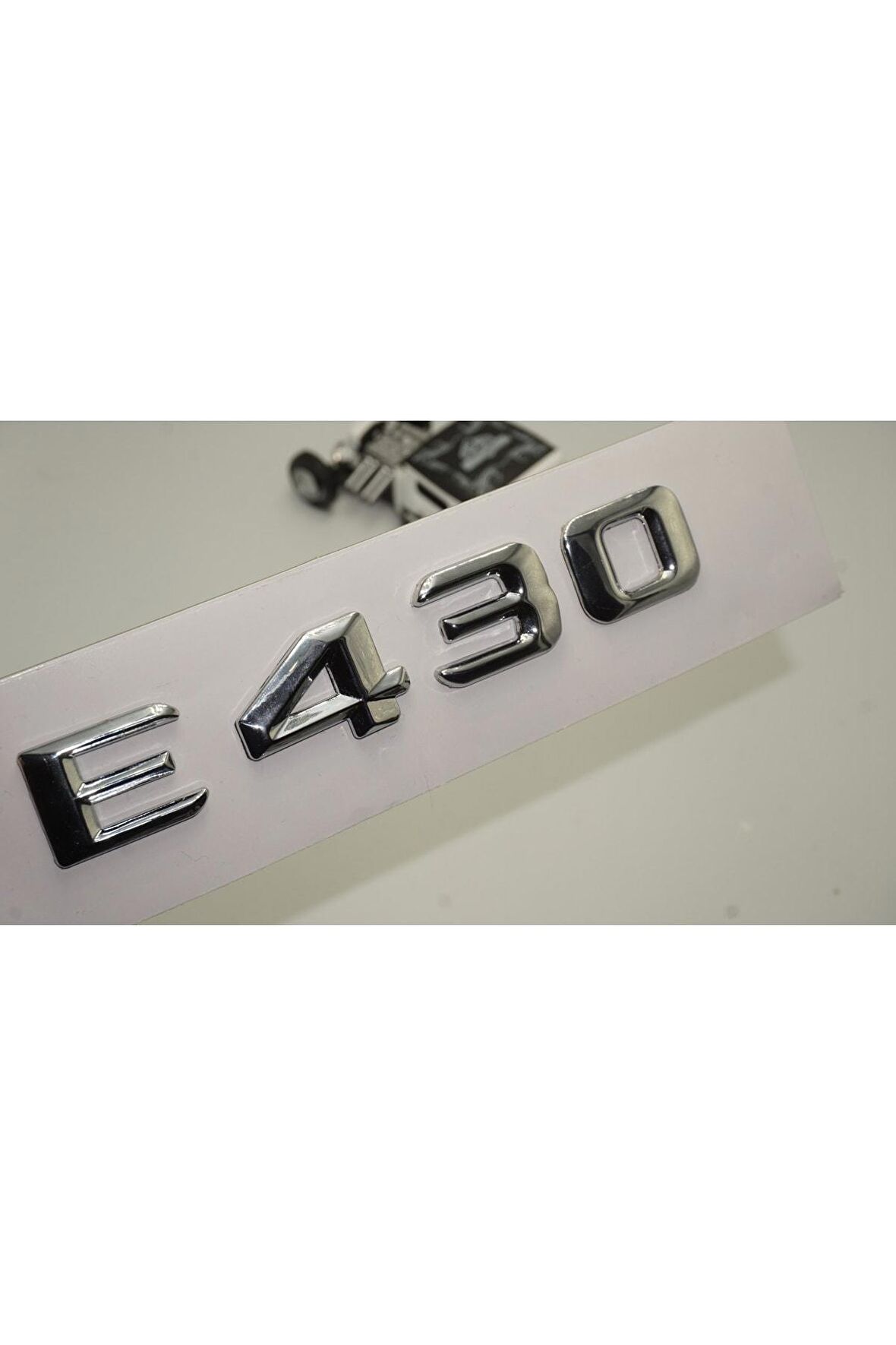 Benz E430 Bagaj Krom Metal 3m 3d Yazı Logo