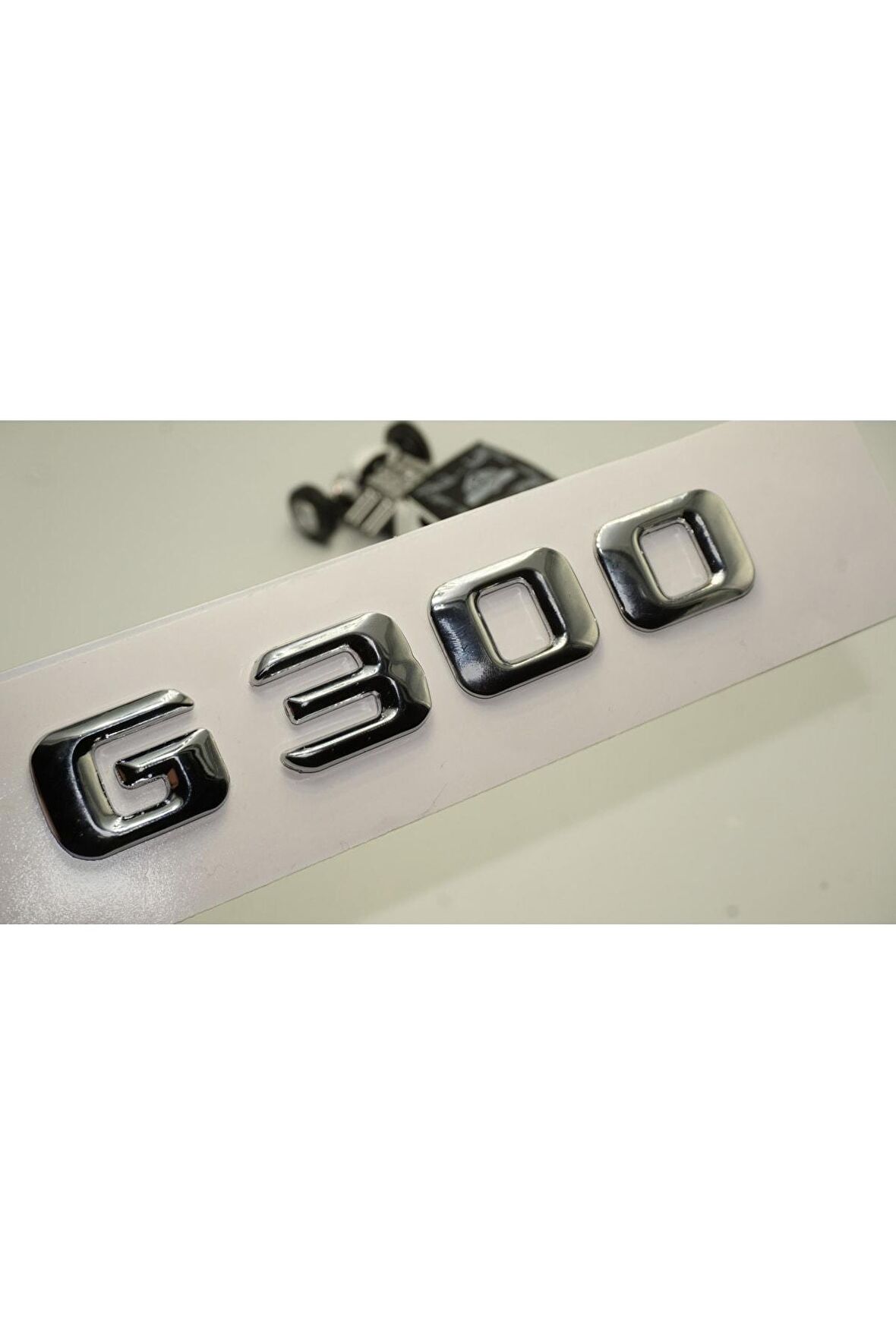 Benz G300 Bagaj Krom Metal 3m 3d Yazı Logo