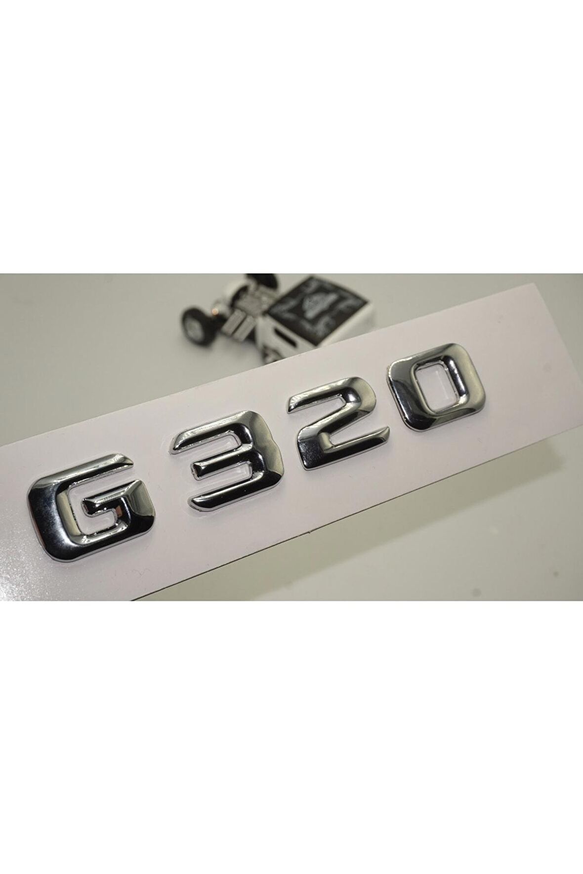 Benz G320 Bagaj Krom Metal 3m 3d Yazı Logo