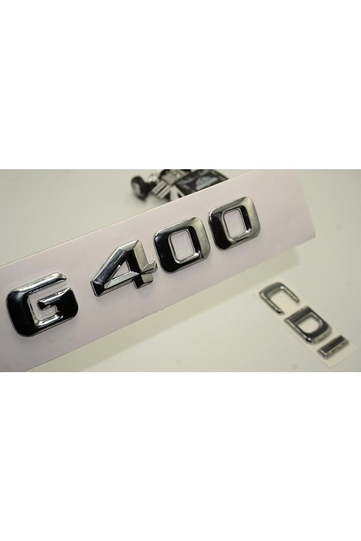 Benz G 400 Cdi Bagaj Krom Metal 3m 3d Yazı Logo
