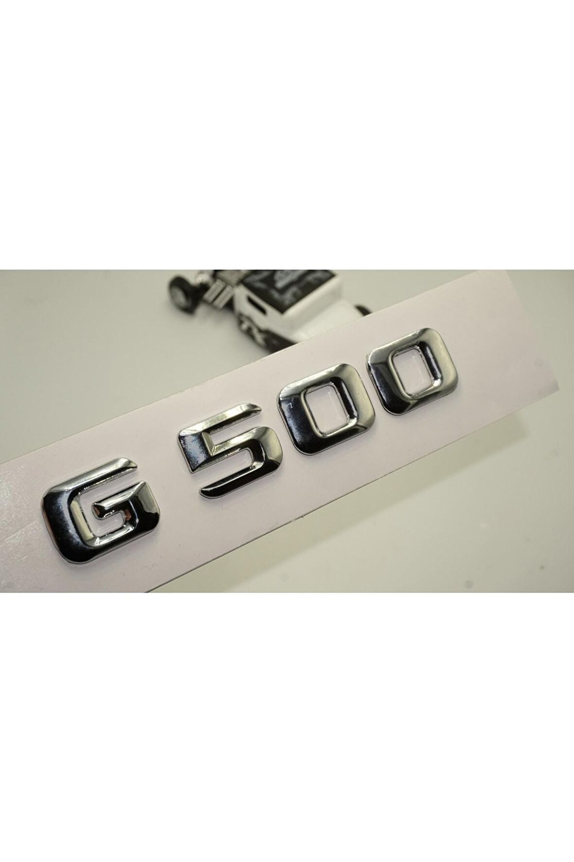 Benz G500 Bagaj Krom Metal 3m 3d Yazı Logo