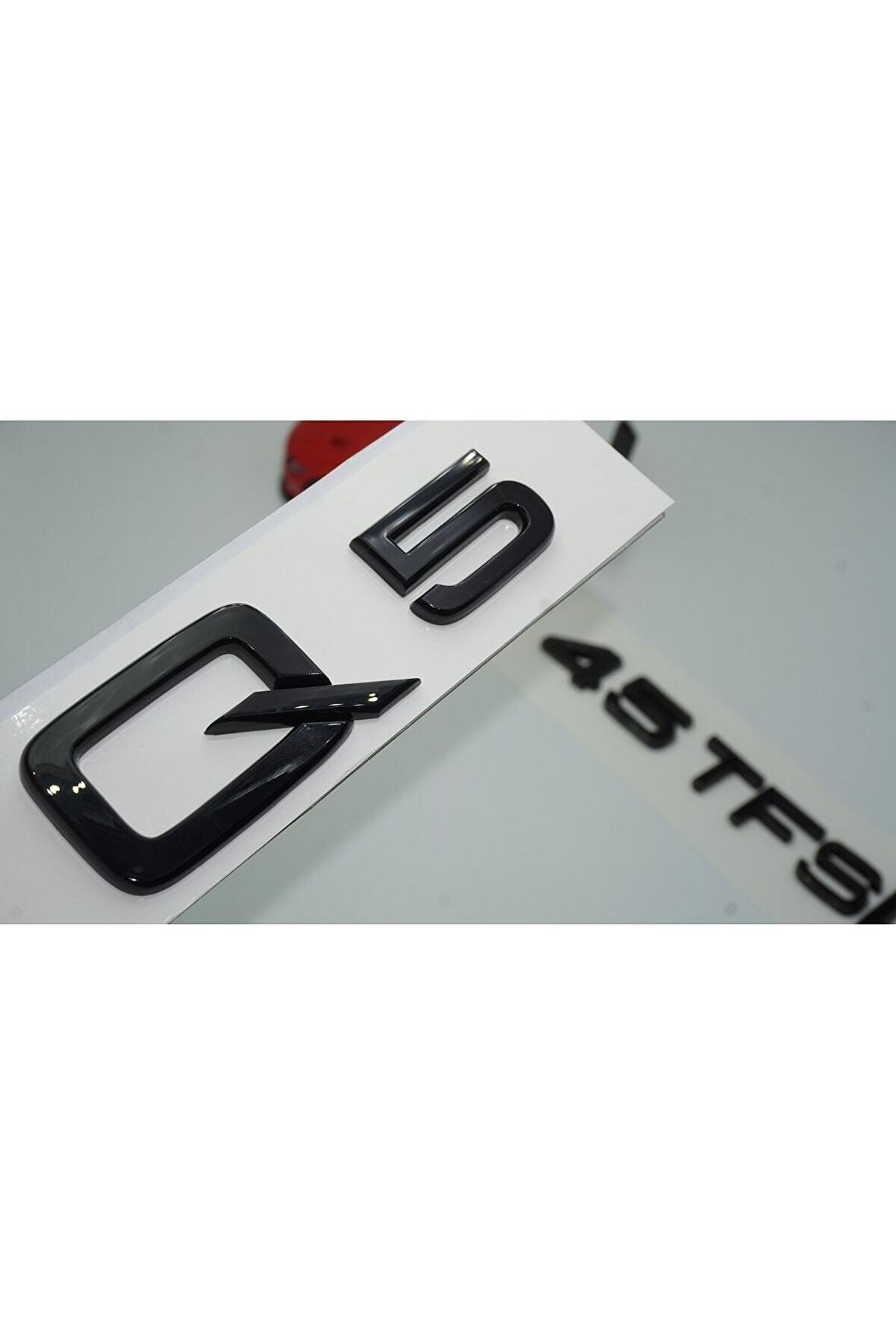 Audi Q5 45 Tfsi Parlak Siyah Abs 3m 3d Bagaj Yazı Logo Orjinal Ürün