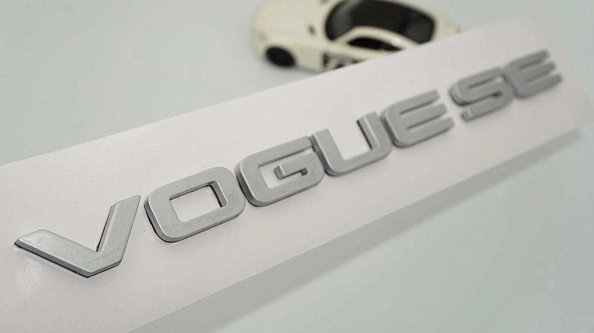DK Tuning Land Rover Range Rover VogueSE Gri Bagaj Yazı Logo Arma