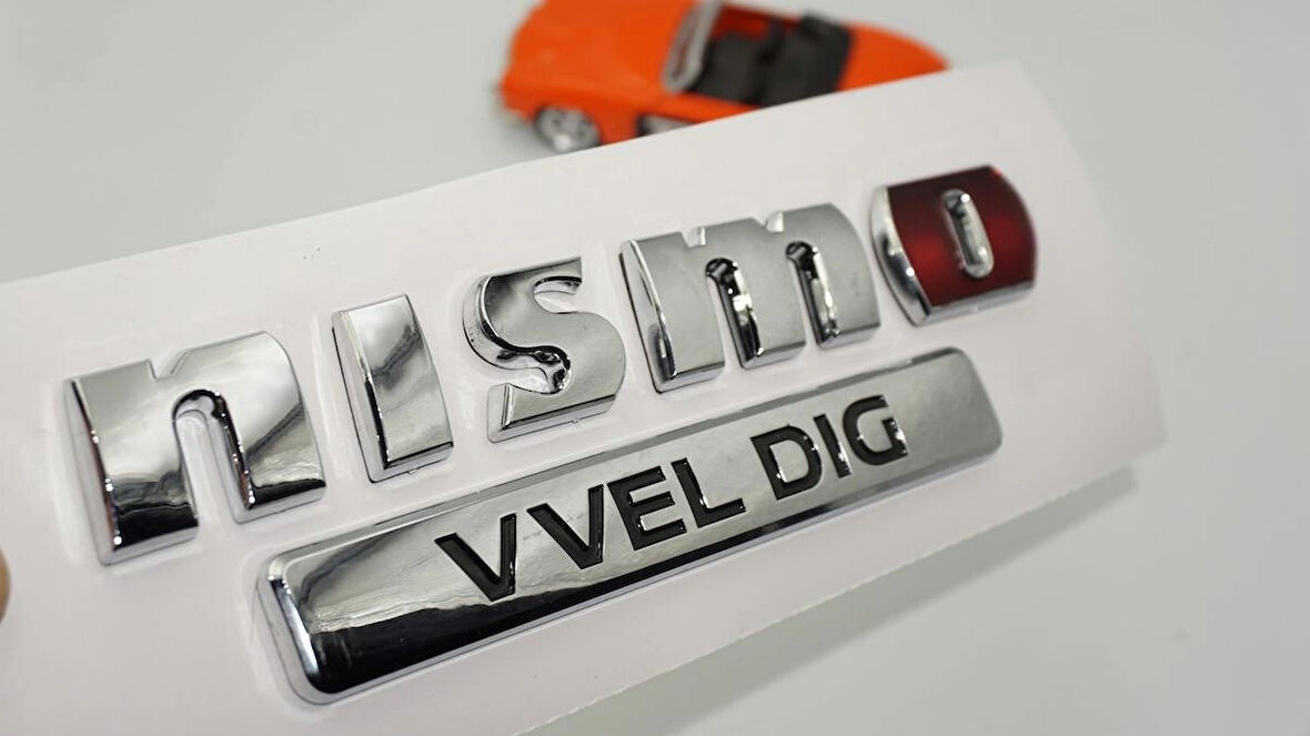 DK Tuning Nismo VVEL DIG Bagaj Krom Logo Arma Nissan İle Uyumlu