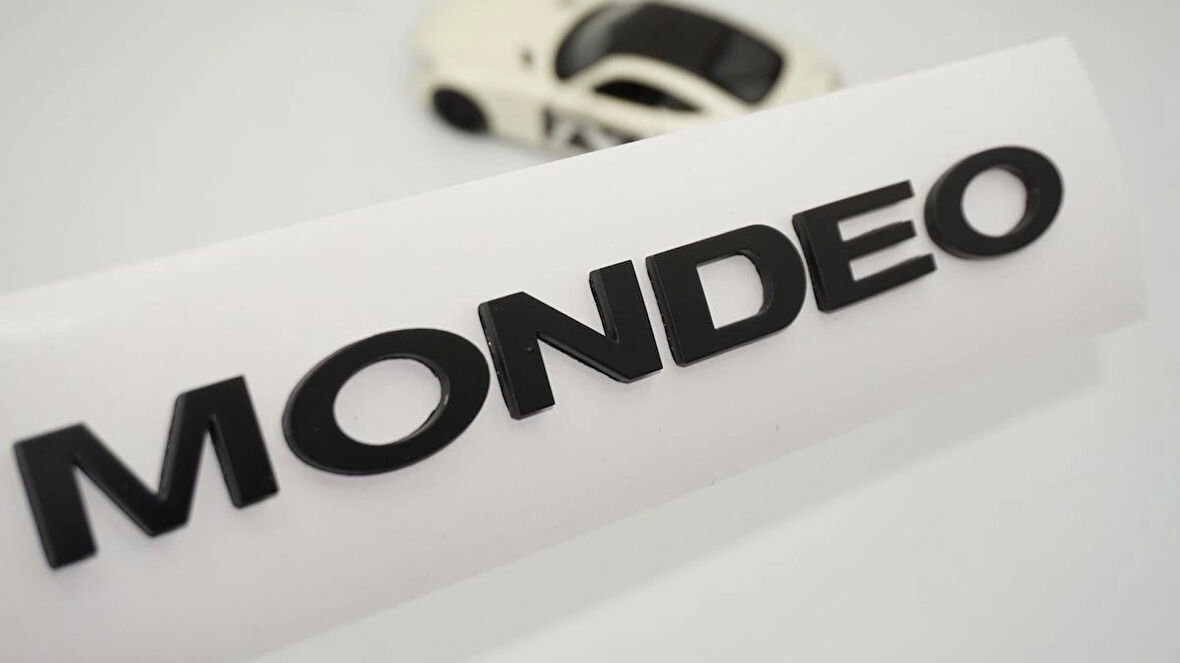 DK Tuning Mondeo MK3 MK4 Bagaj Siyah Yazı Logo Arma Ford ile Uyumlu