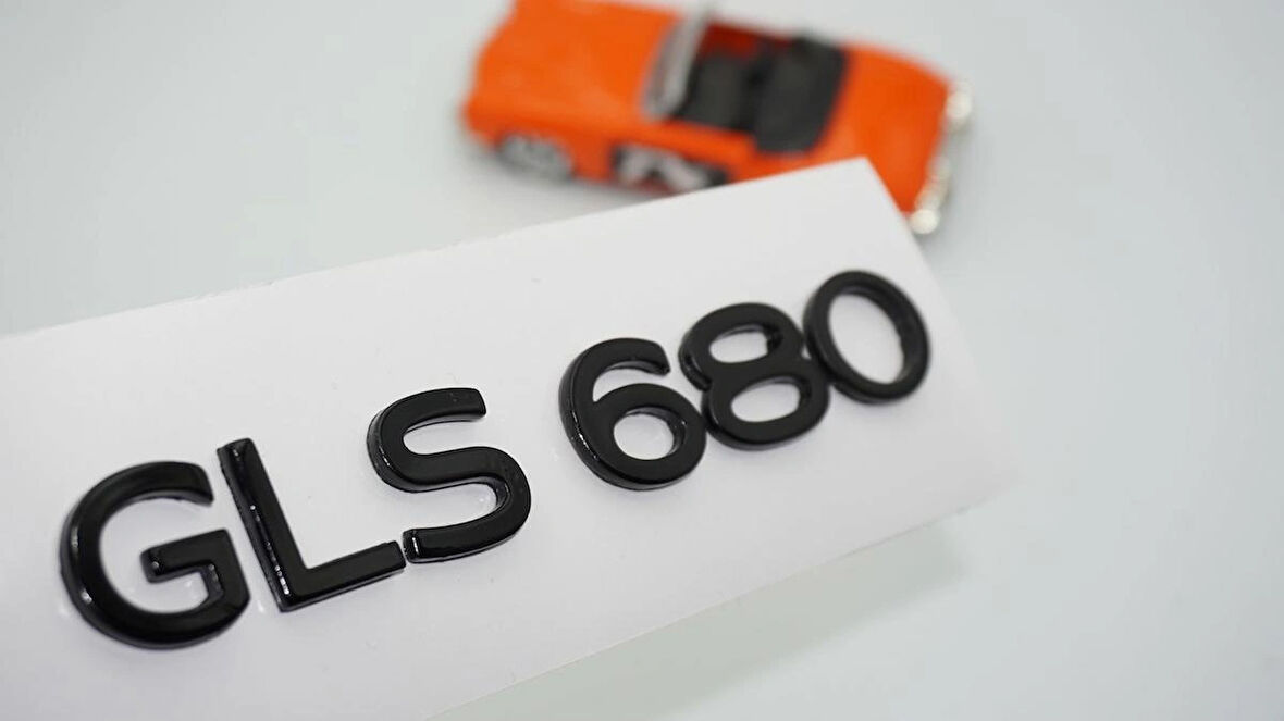 DK Tuning GLS680 Maybach Bagaj Siyah ABS Yazı Logo Arma