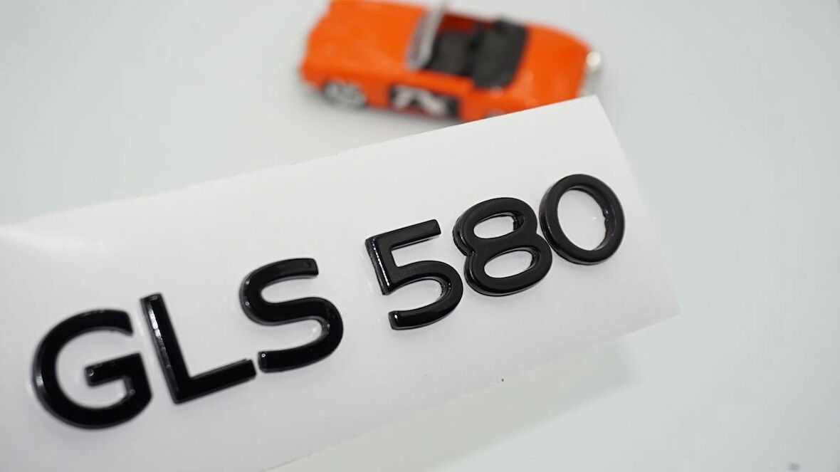 DK Tuning GLS 580 Maybach Bagaj Siyah ABS Yazı Logo Arma