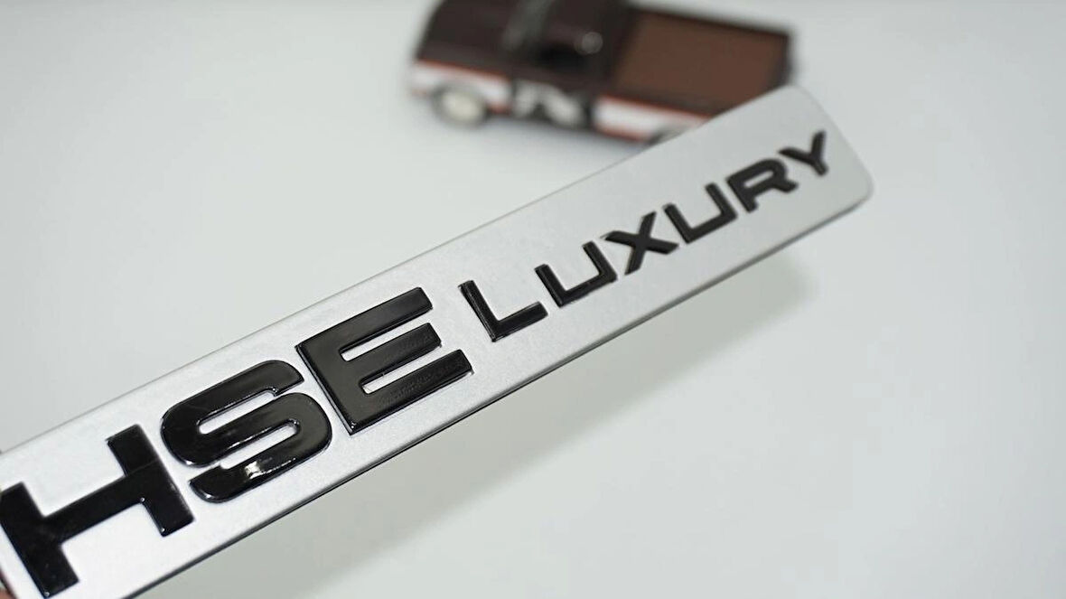 DK Tuning Land Rover Discovery 4 HSE Luxury Gri Siyah Beyaz Logo Amblem