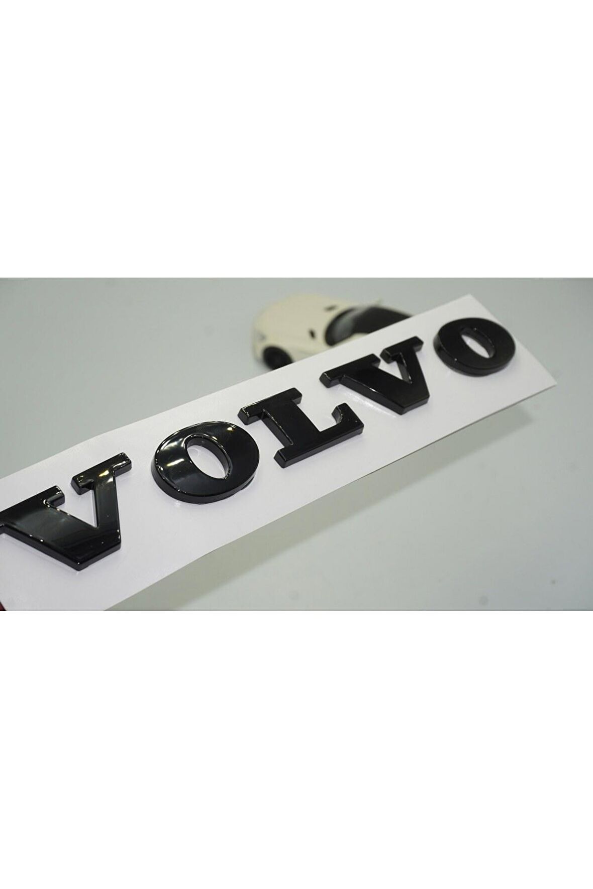 DK Volvo Bagaj Kapağı Siyah 3M 3D Yazı Logo Amblem Ürün