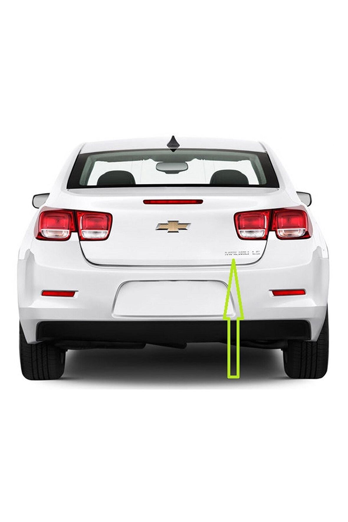 Chevrolet Malibu Bagaj 3m 3d Krom Abs Yazı Logo Amblem