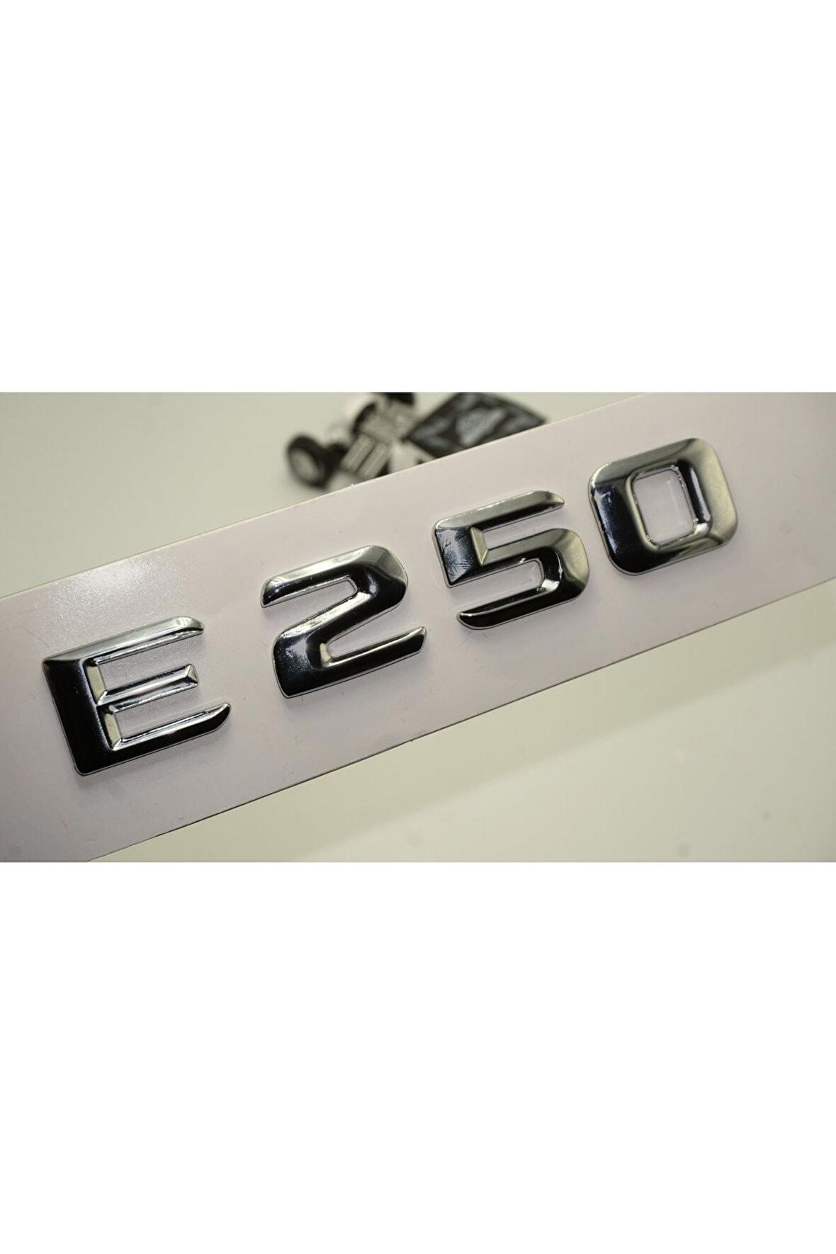 E250 Bagaj Krom Metal 3m 3d Yazı Logo