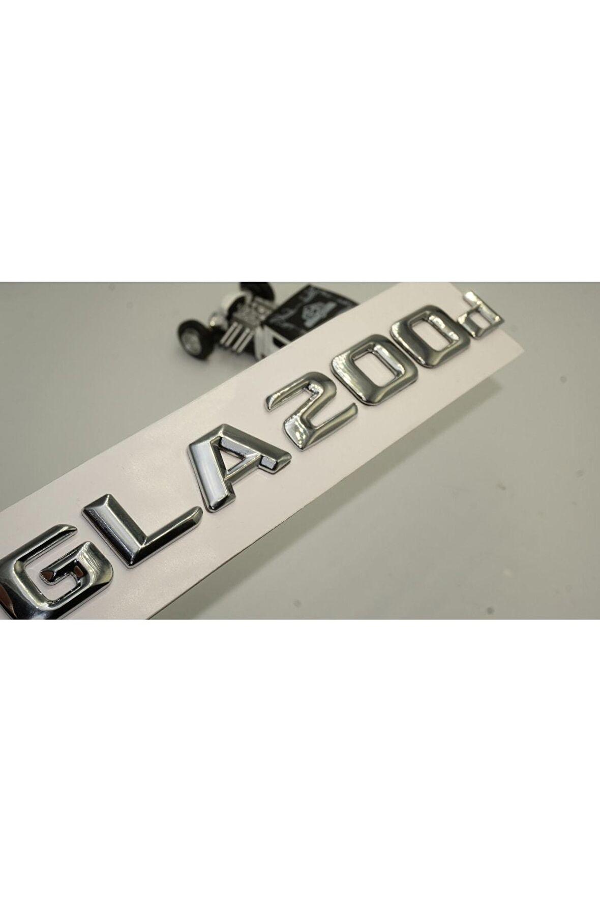 Benz Gla 200d Bagaj Krom Metal 3m 3d Yazı Logo